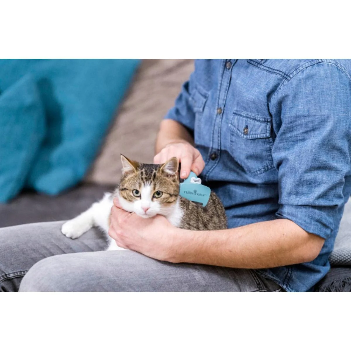 FURminator Long Hair deShedding Tool for Cats - Image 14
