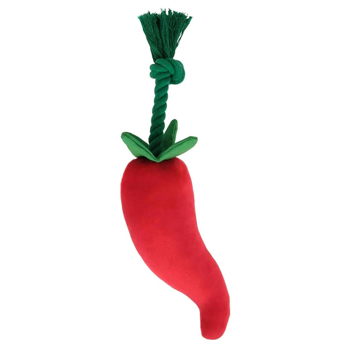 Garden Chilli Plush Rope Dog Toy - Image 3