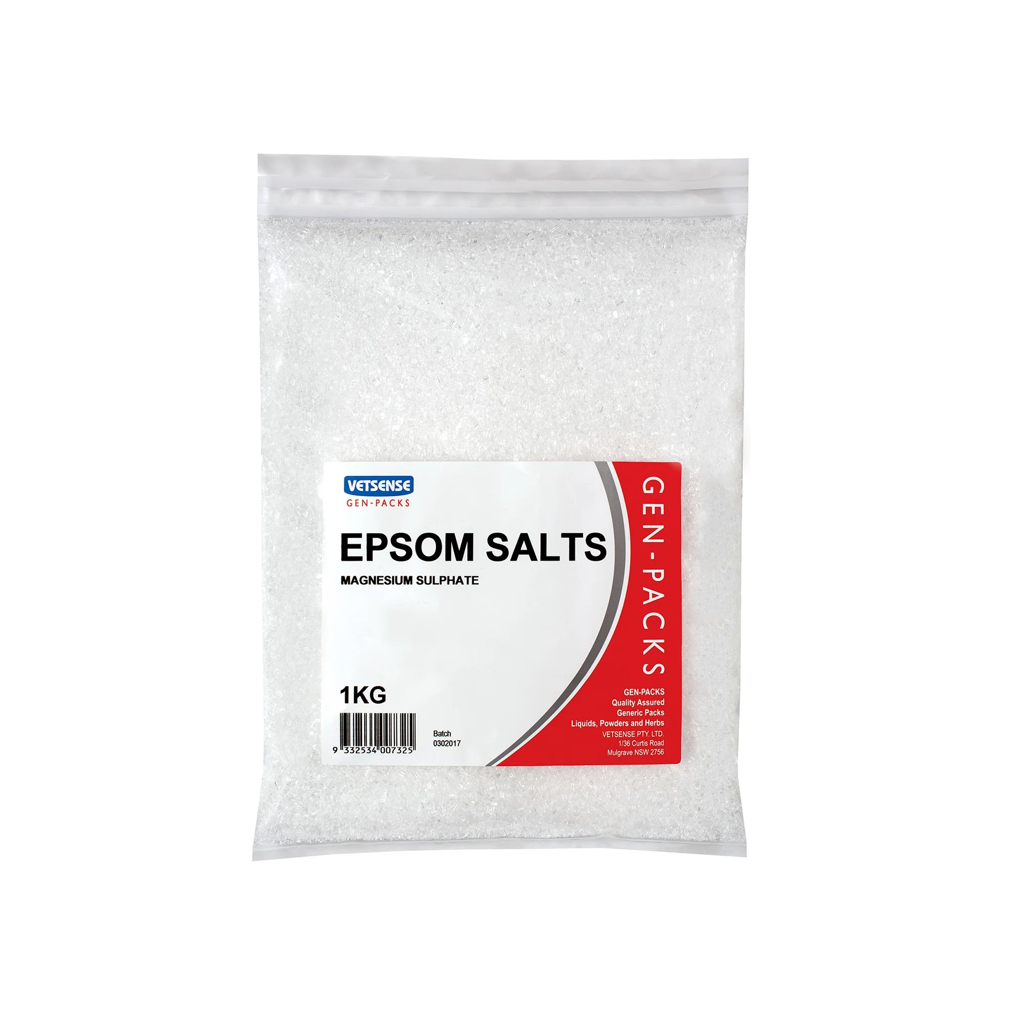 Gen Pak Epsom Salts Electrolyte Horse & Livestock Supplement