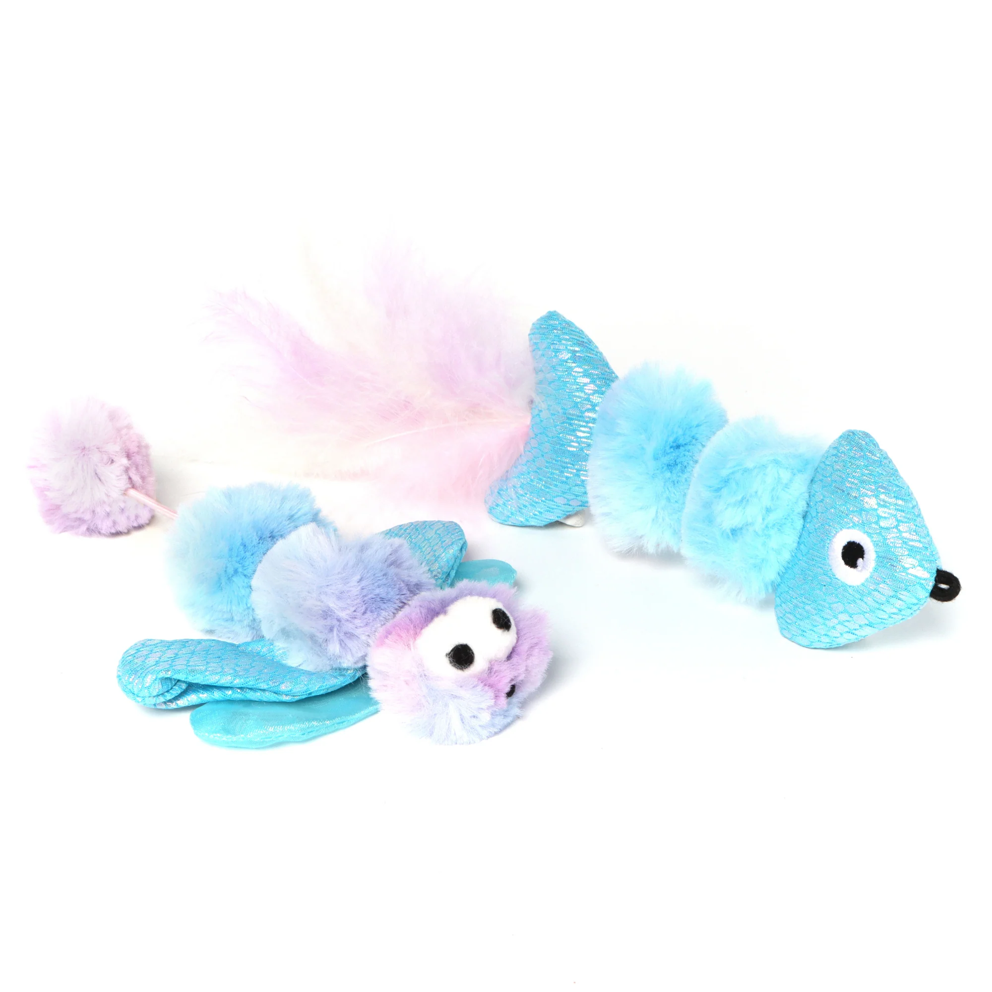 Gigwi Catch & Scratch Ice Cream Crinkle Fish - Image 4
