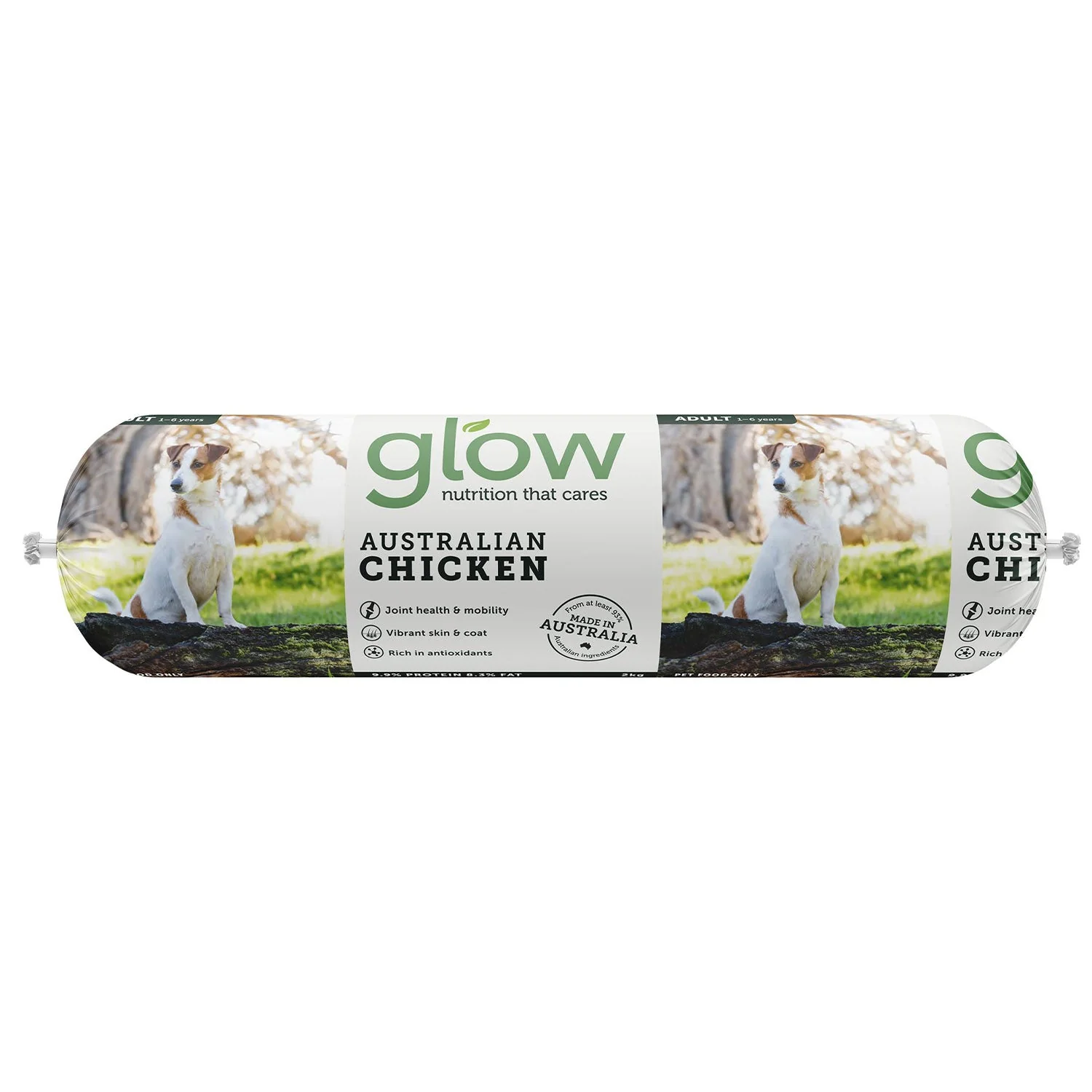 Glow Adult Australian Chicken Cooked Dog Roll