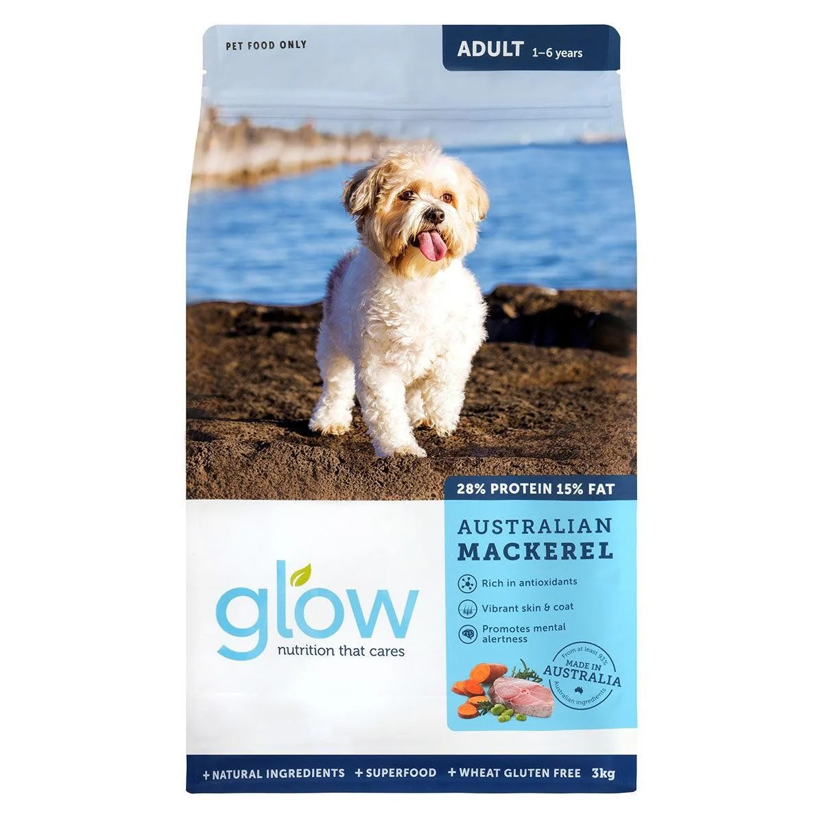 Glow Adult Australian Mackerel Dry Dog Food - Image 3