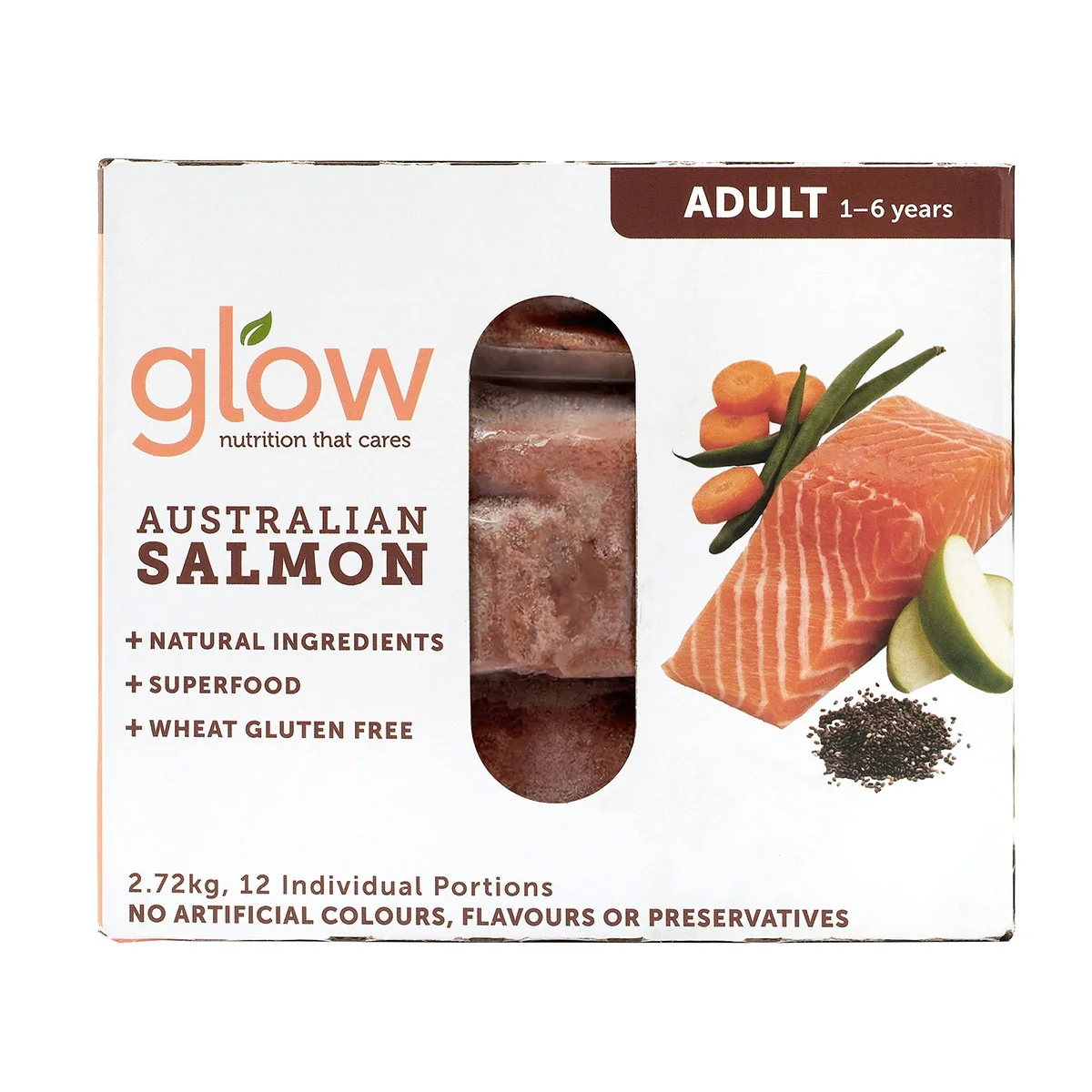 Glow Adult Australian Salmon Raw Dog Food 2.72kg - Image 4