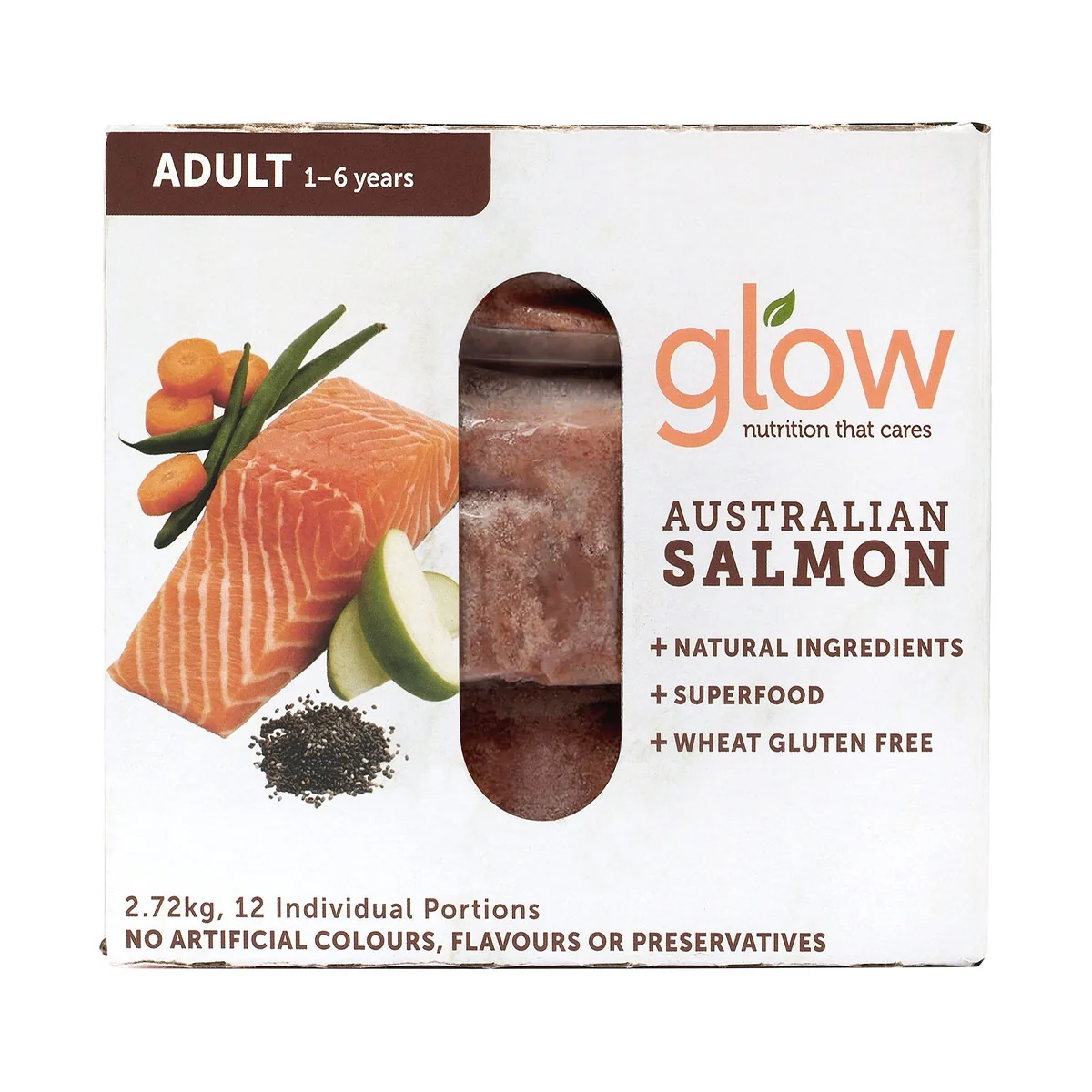 Glow Adult Australian Salmon Raw Dog Food 2.72kg - Image 5
