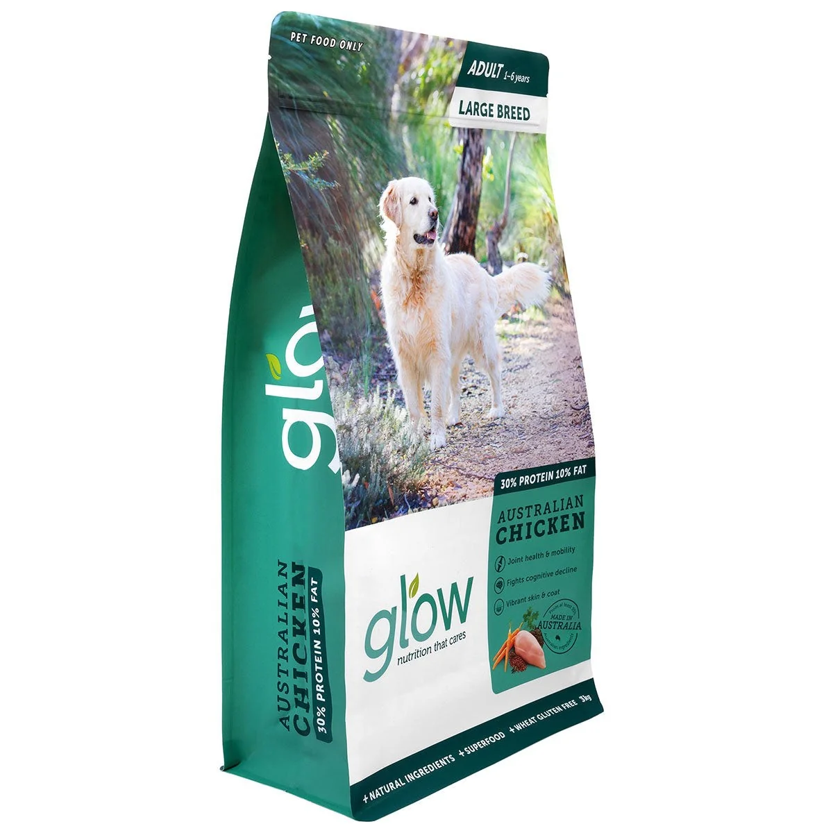 Glow Adult Large Breed Australian Chicken Dry Dog Food - Image 12