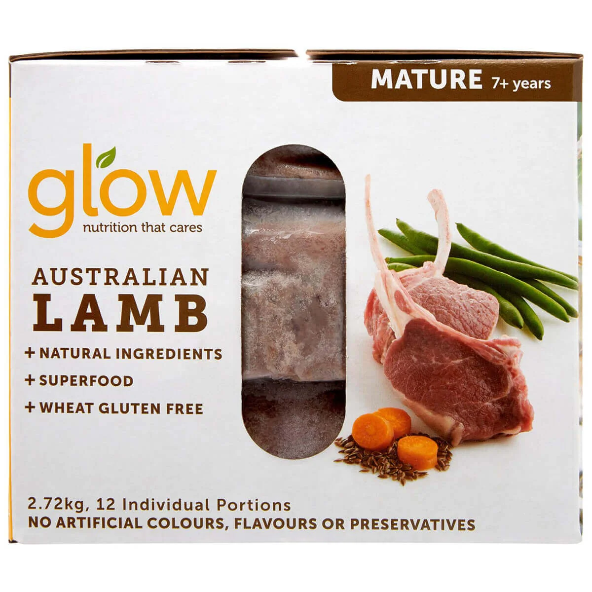 Glow Mature 7+ Australian Lamb Raw Dog Food - Image 3