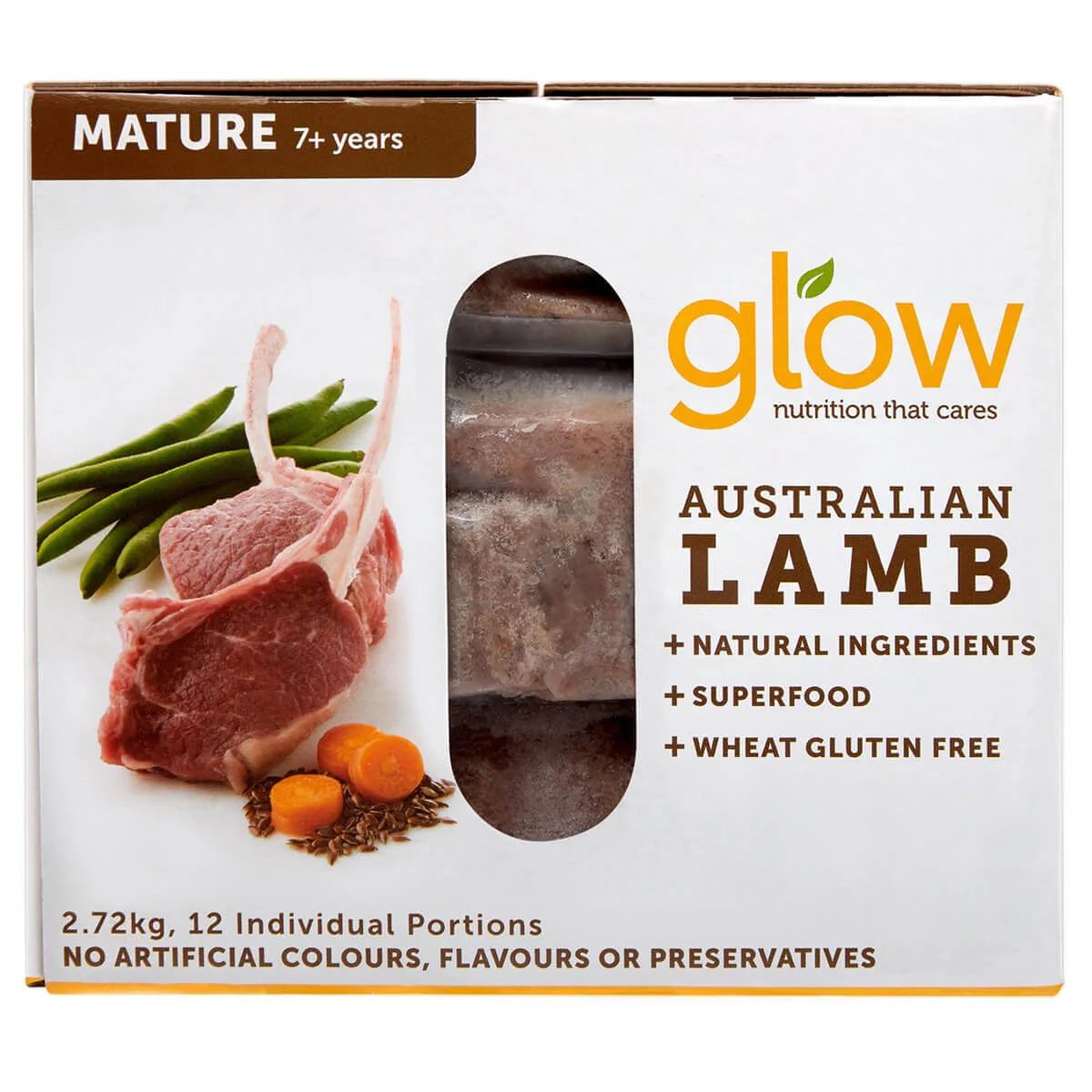 Glow Mature 7+ Australian Lamb Raw Dog Food - Image 4