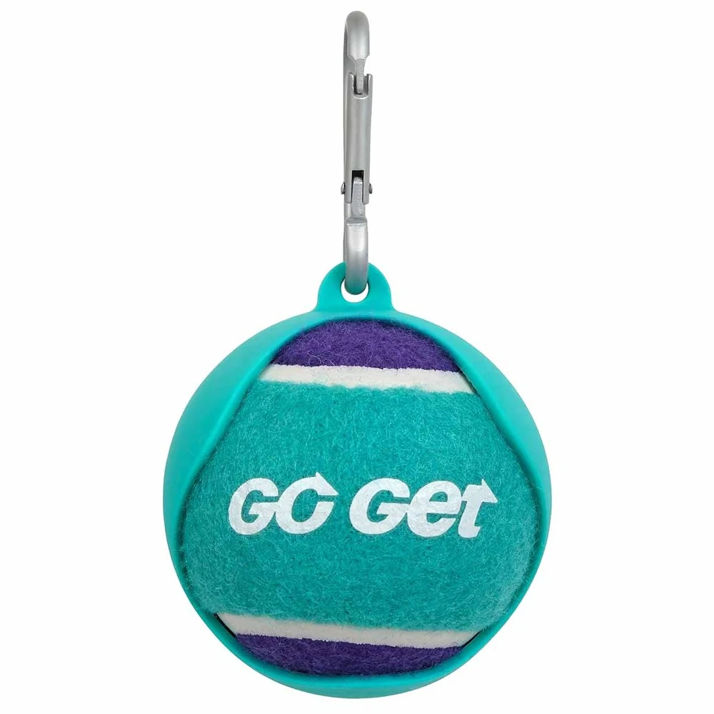 Go Get Silicone Ball Holder with Ball Dog Toy - Image 2