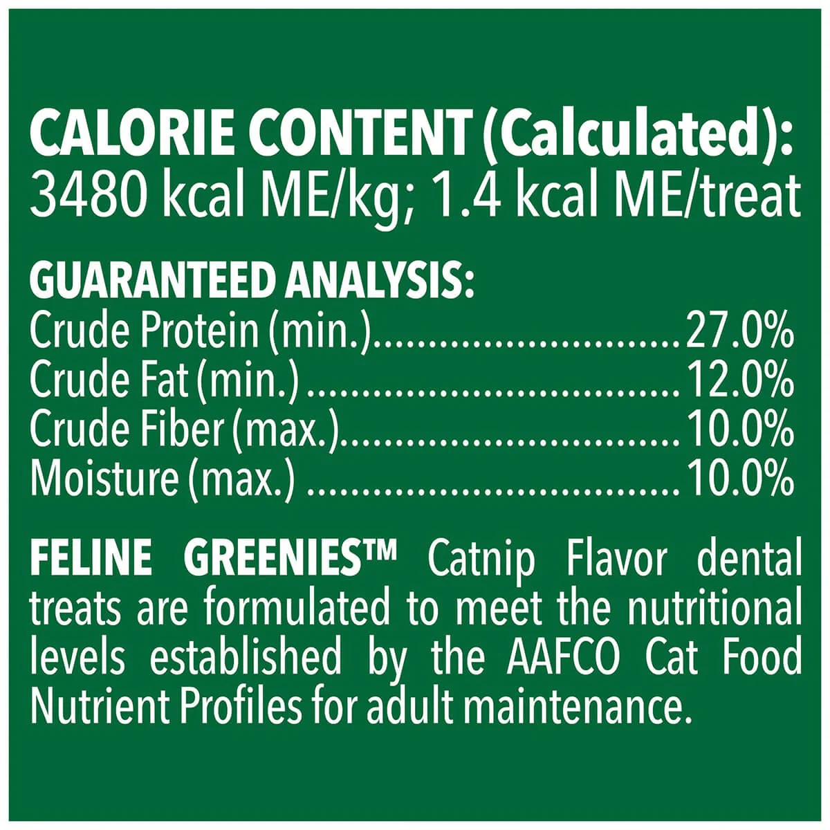 Greenies Catnip Feline Dental Cat Treats - Image 14