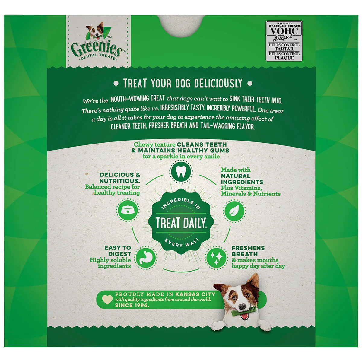 Greenies Original Large Dental Dog Treats 24 Value Pack 1.02Kg - Image 2