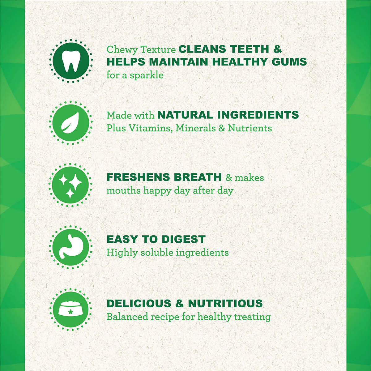 Greenies Original Teenie Dental Dog Treats 130 Value Pack 1.02Kg - Image 3