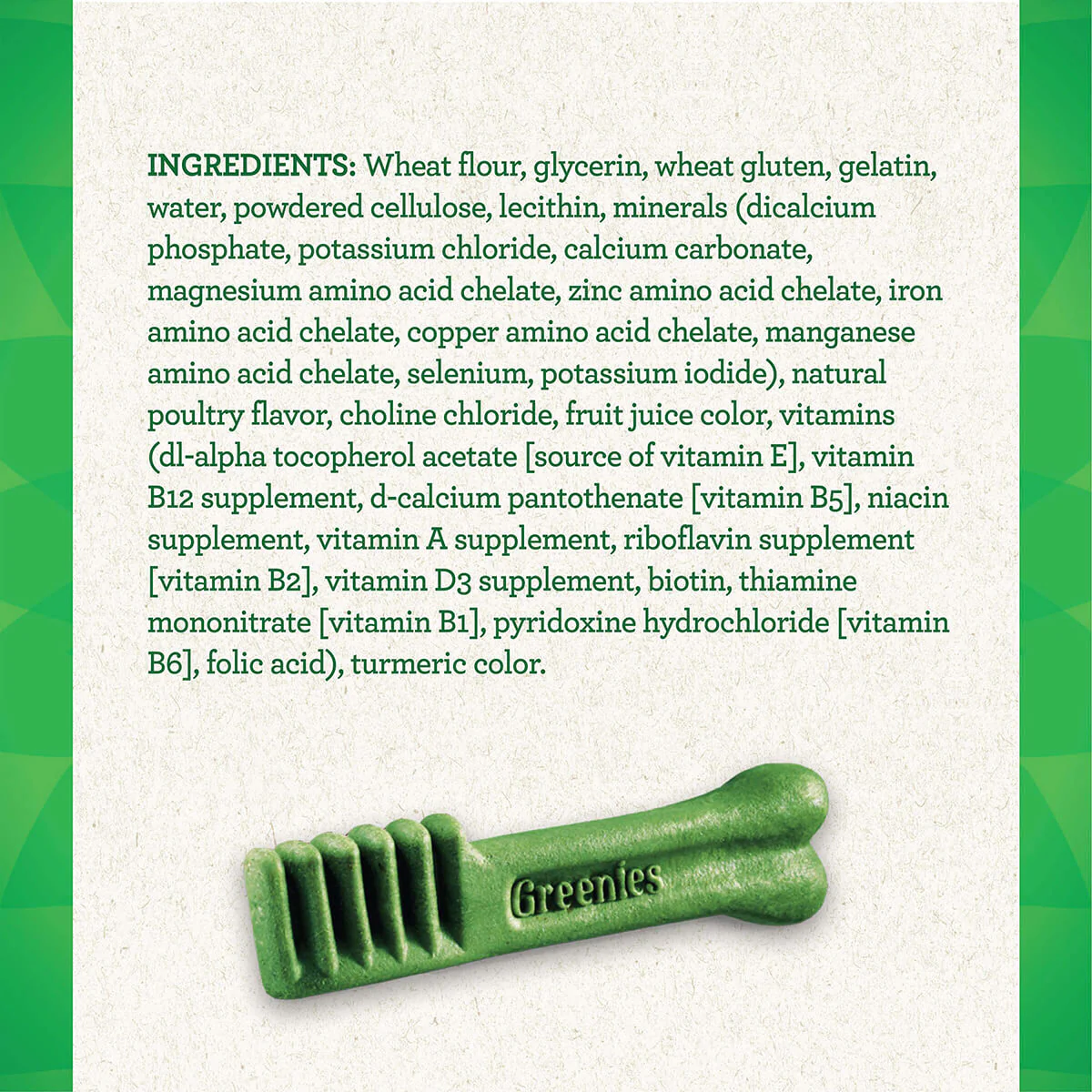 Greenies Original Teenie Dental Dog Treats 130 Value Pack 1.02Kg - Image 5