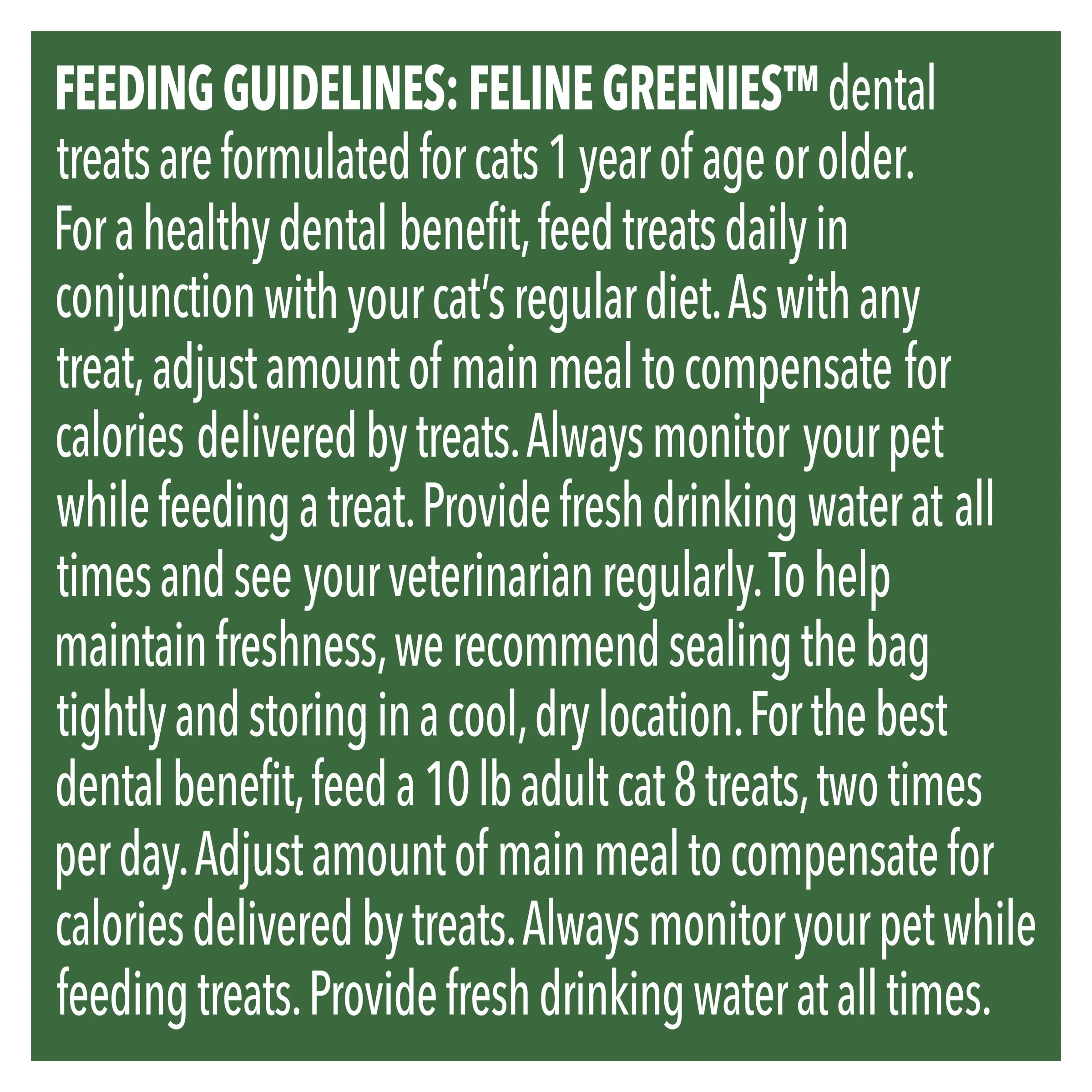 Greenies Oven Roasted Chicken Feline Dental Cat Treats - Image 10