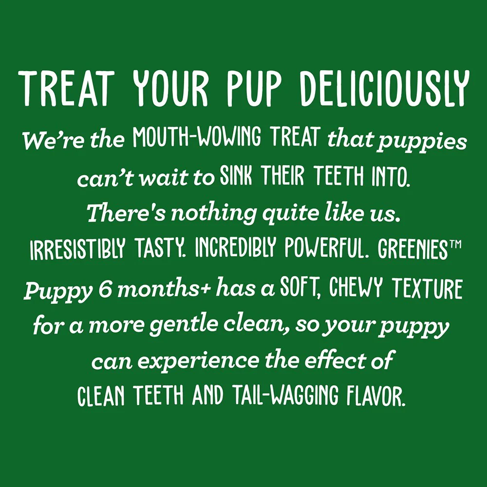 Greenies Puppy 6 Months+ Original Teenie Dental Dog Treats - Image 9
