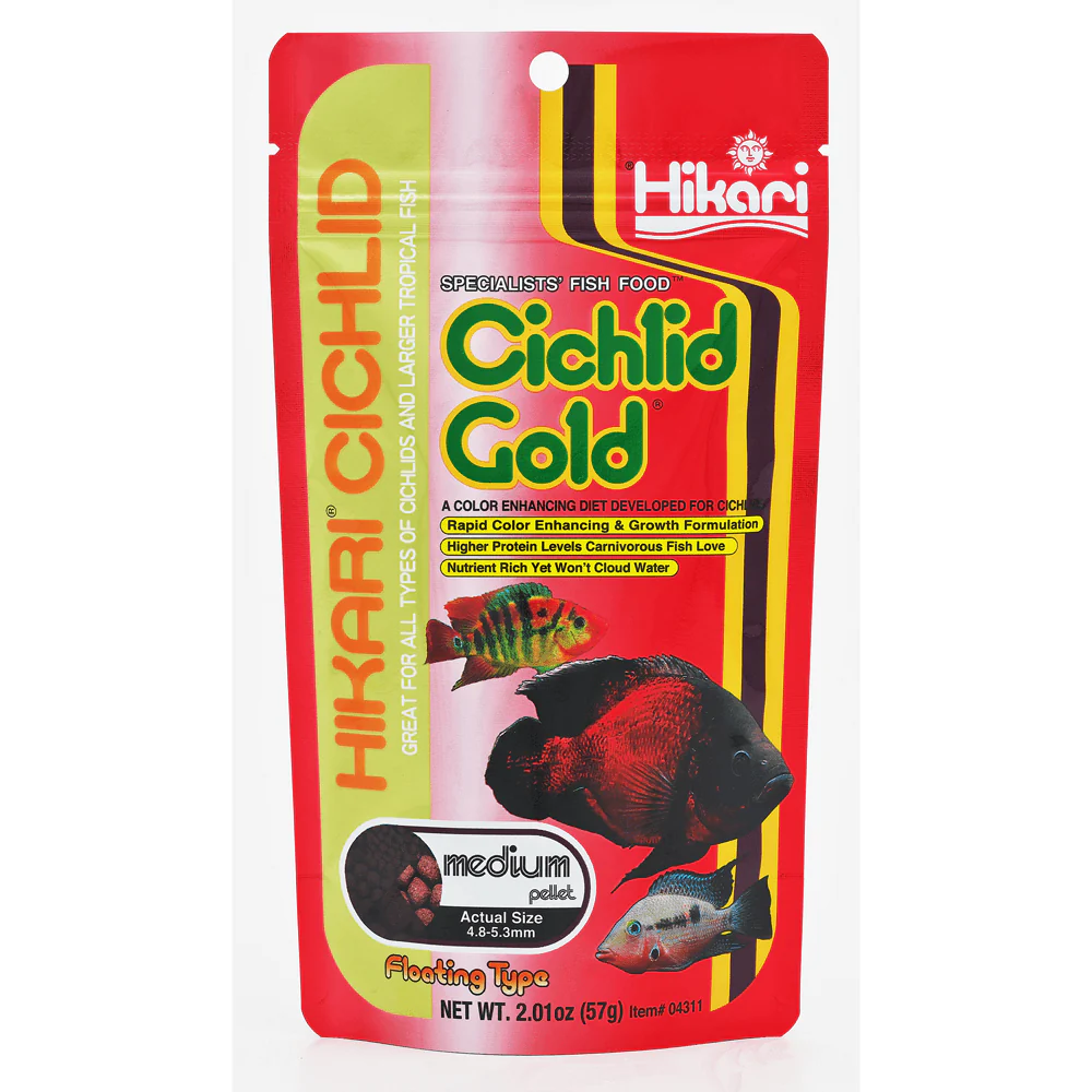 Hikari Cichlid Gold Medium Fish Food 57g - Image 2