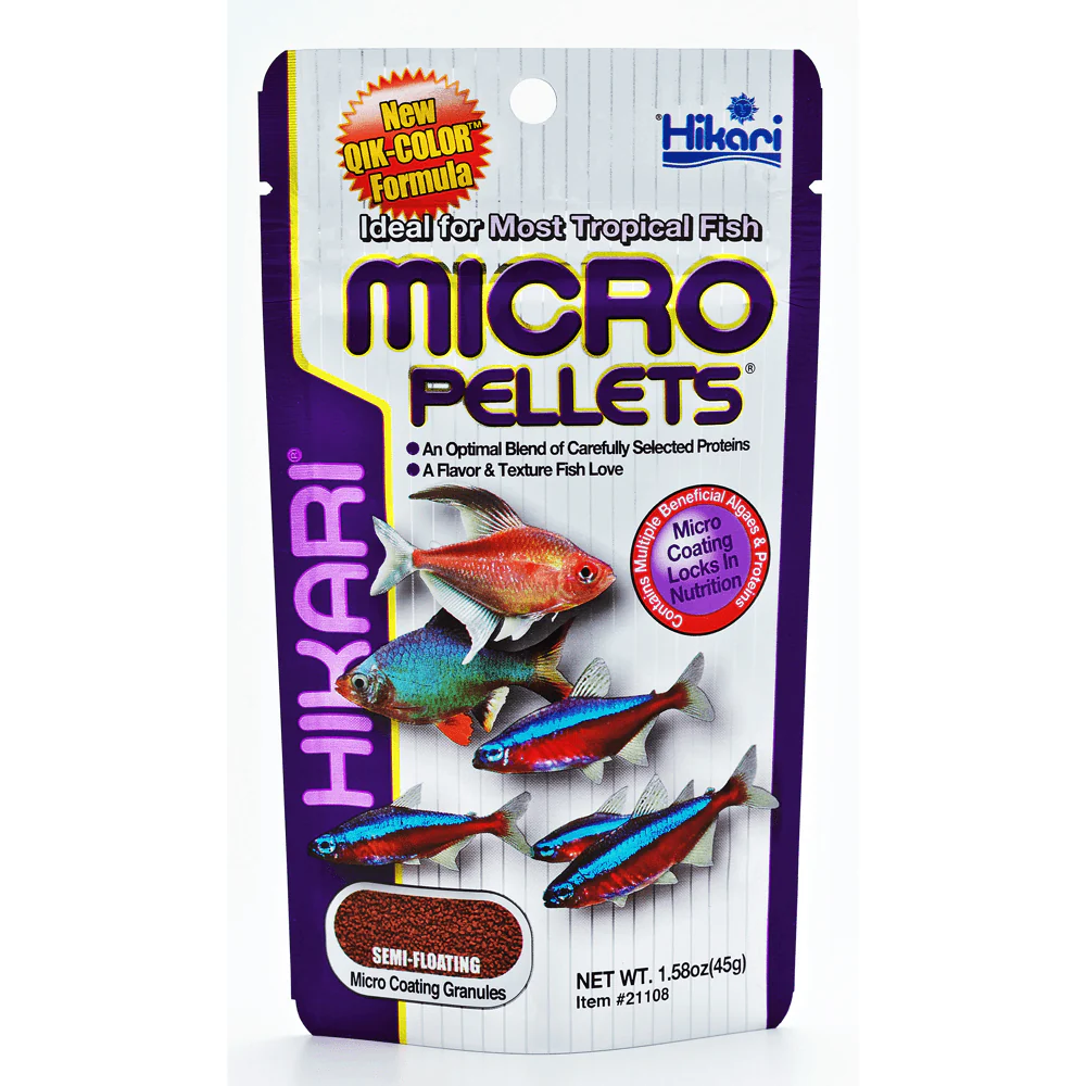 Hikari Micro Pellets Fish Food 45g - Image 2