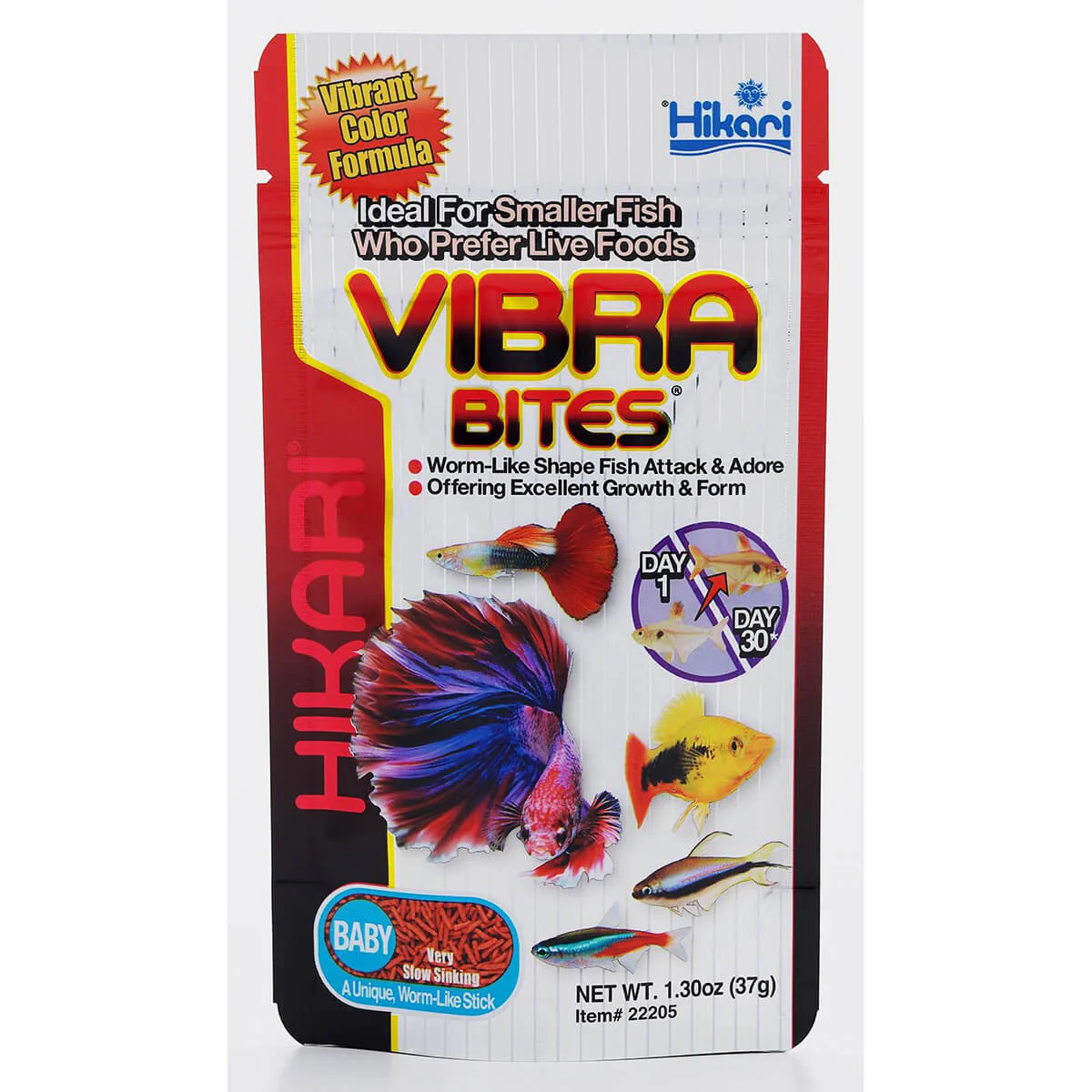 Hikari Vibra Bites Baby Fish Food 37g - Image 2