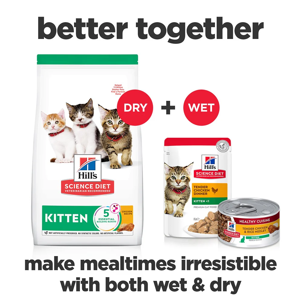 Hill’s Science Diet Favourite Selection Variety Pack Pouches Wet Kitten Food 12x85g - Image 7