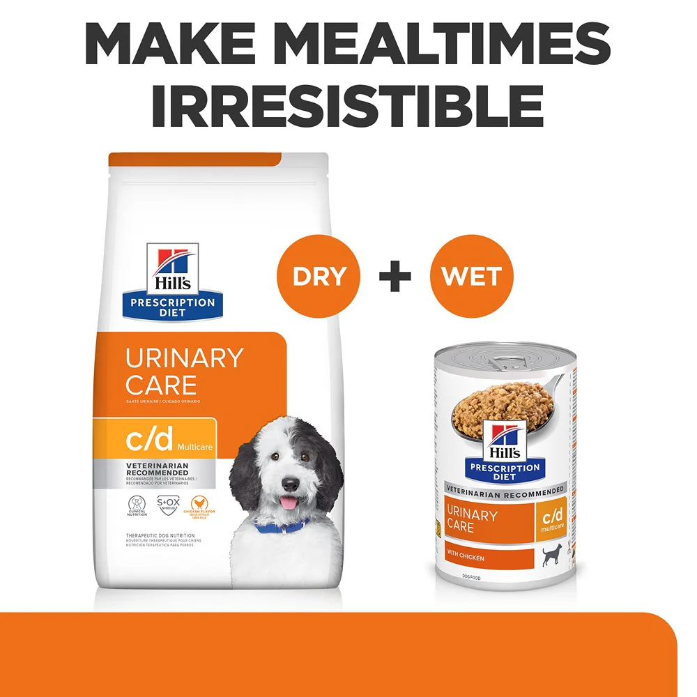 Hill's Prescription Diet C/D Urinary Care Chicken Wet Dog Food - Image 8