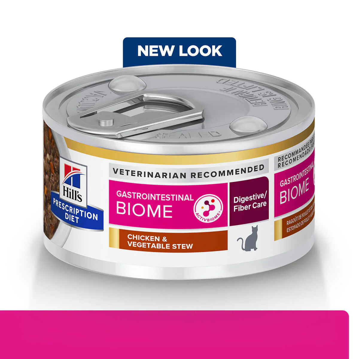 Hill's Prescription Diet Gastrointestinal Biome Care Chicken & Vegetable Wet Cat Food - Image 4