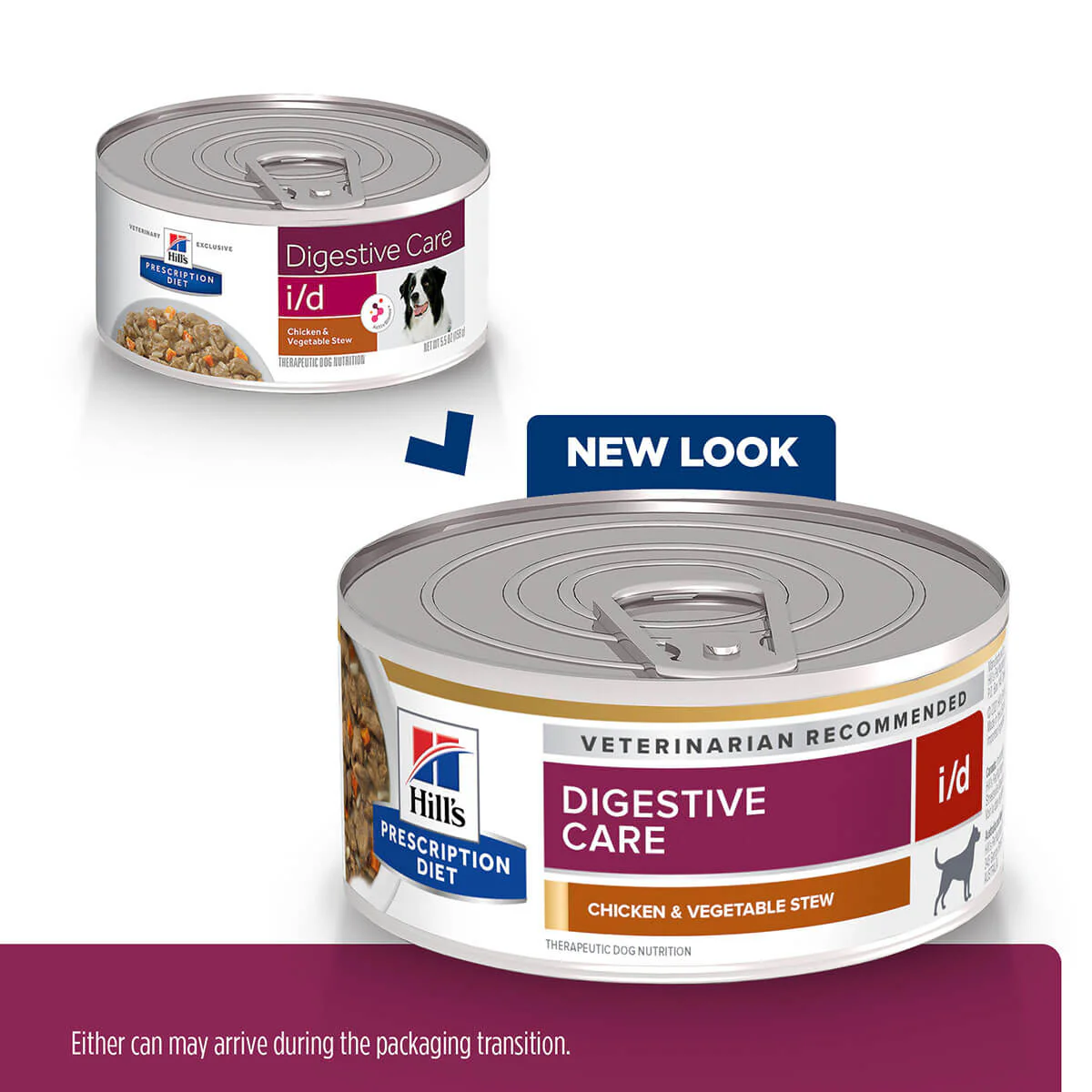 Hill's Prescription Diet I/D Digestive Care Chicken & Vegetable Stew Wet Dog Food - Image 6