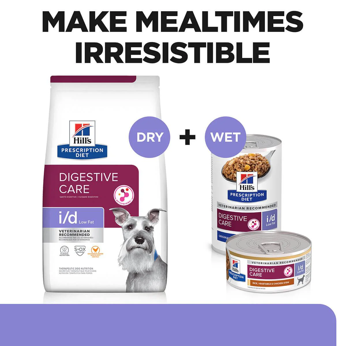 Hill's Prescription Diet I/D Digestive Care Rice, Chicken & Vegetable Stew Low Fat Wet Dog Food - Image 14