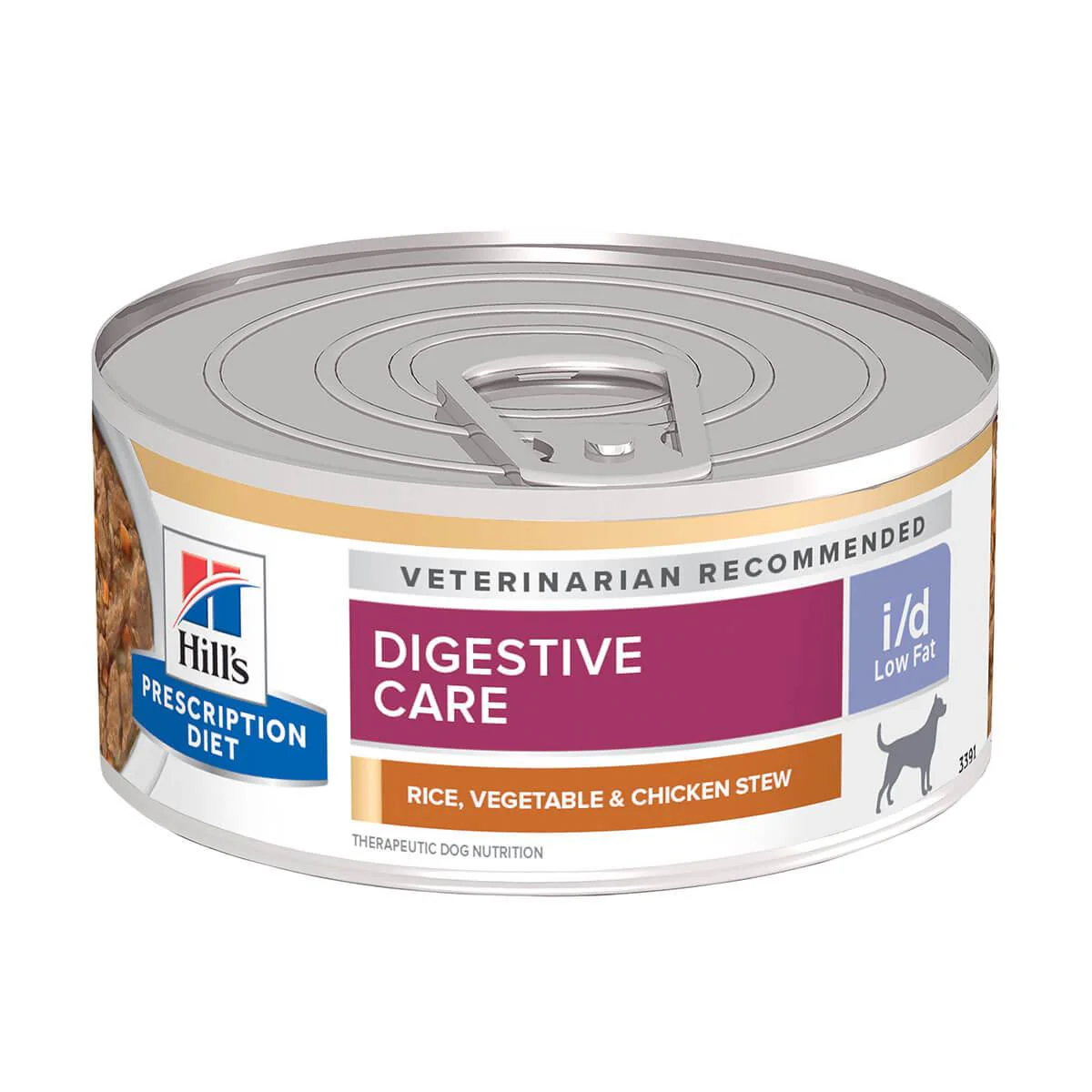 Hill's Prescription Diet I/D Digestive Care Rice, Chicken & Vegetable Stew Low Fat Wet Dog Food - Image 2