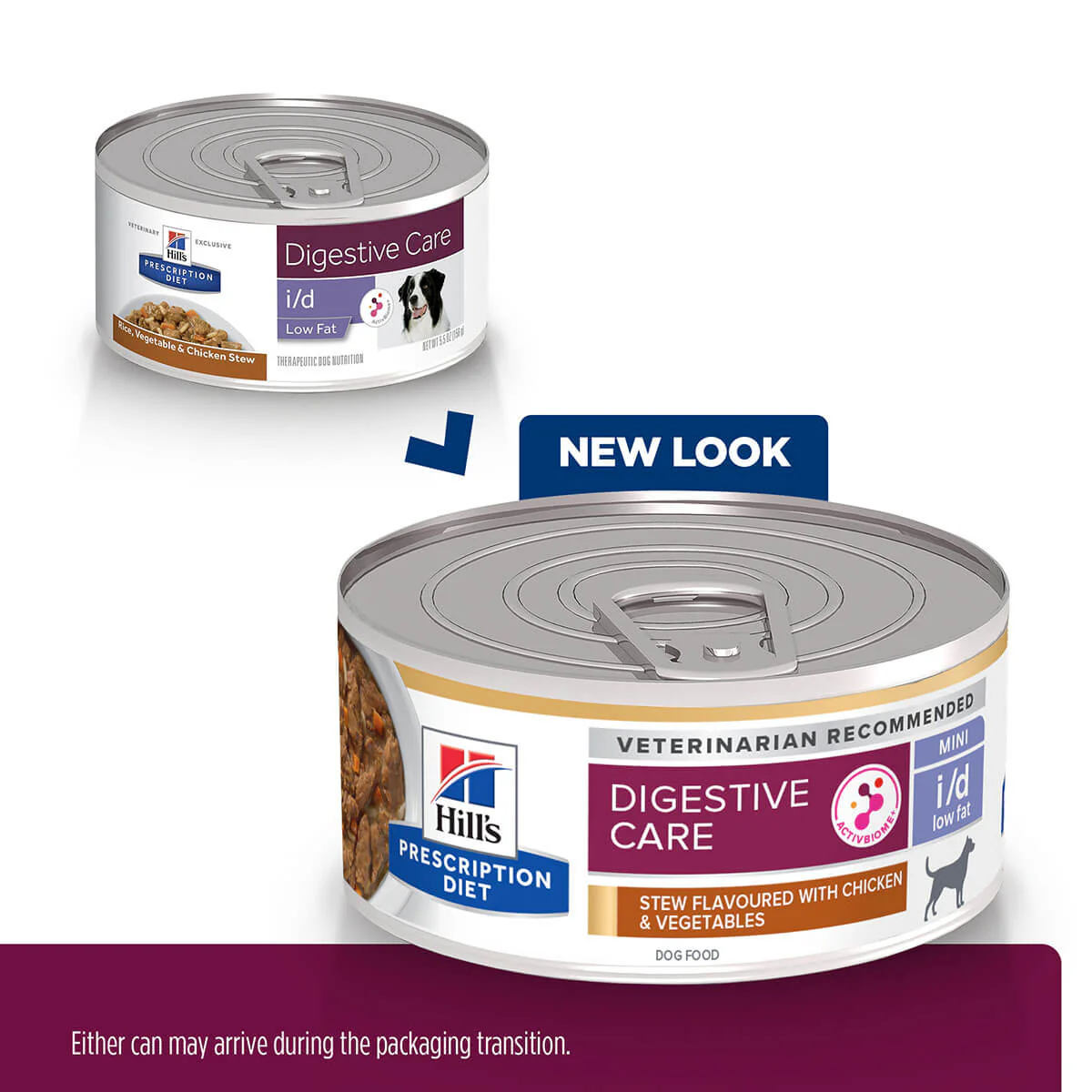 Hill's Prescription Diet I/D Digestive Care Rice, Chicken & Vegetable Stew Low Fat Wet Dog Food - Image 6