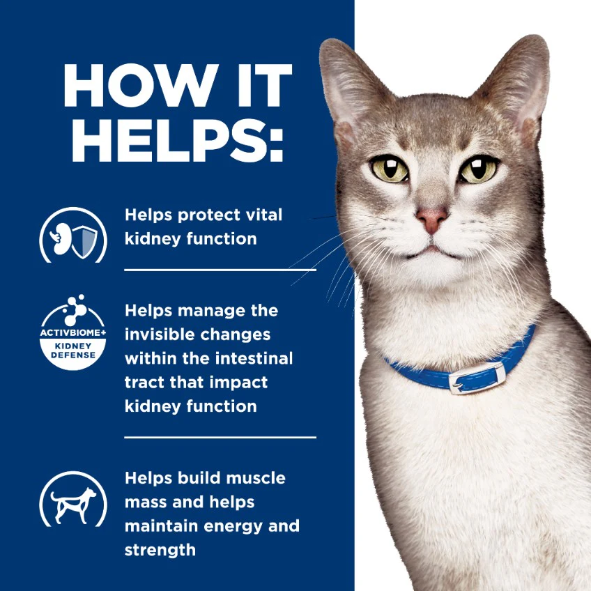 Hill's Prescription Diet K/D Kidney Care Chicken Wet Cat Food - Image 5