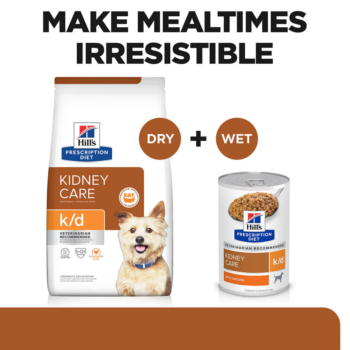 Hill's Prescription Diet K/D Kidney Care Dry Dog Food - Image 16