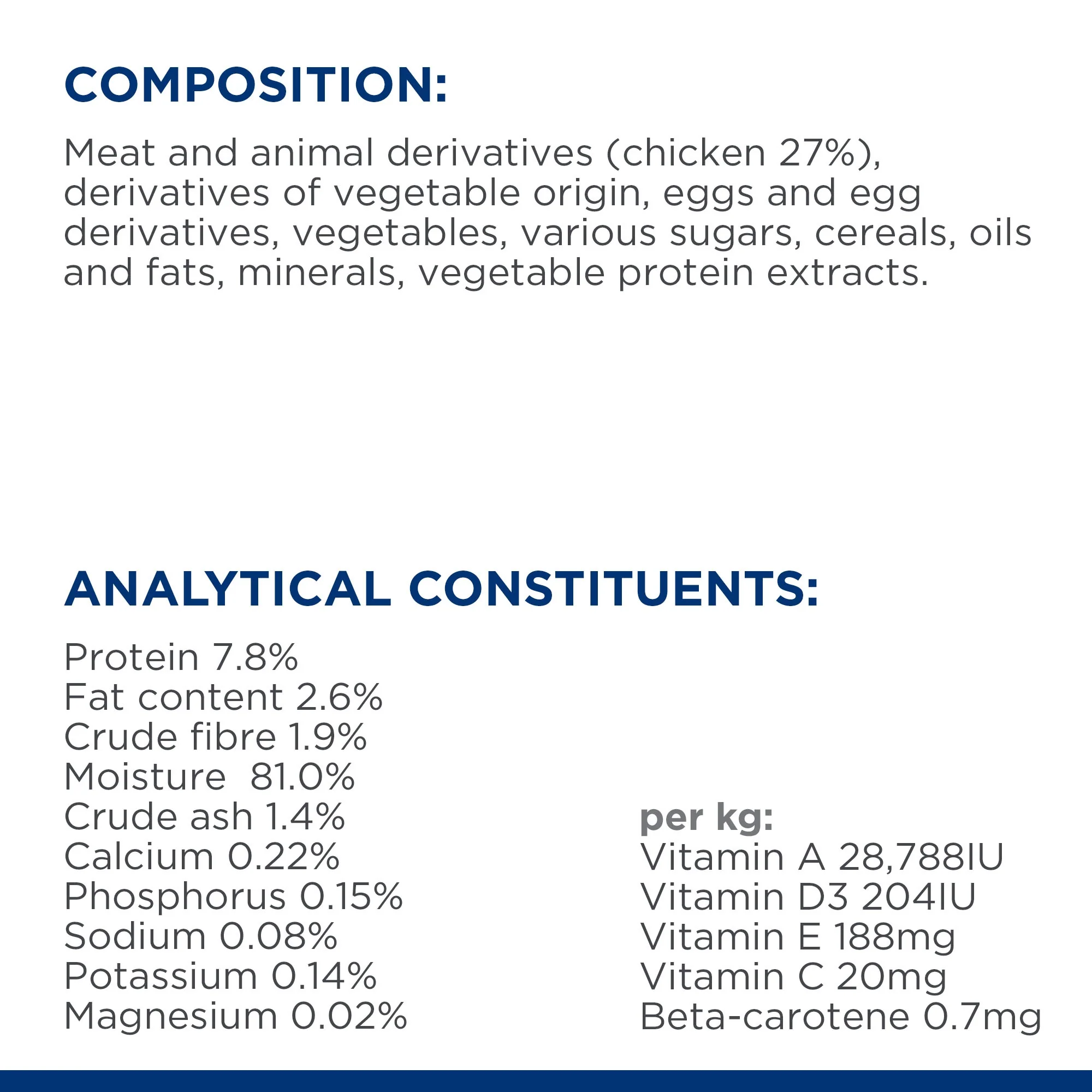 Hill's Prescription Diet Metabolic Weight Management Chicken Wet Cat Food - Image 8