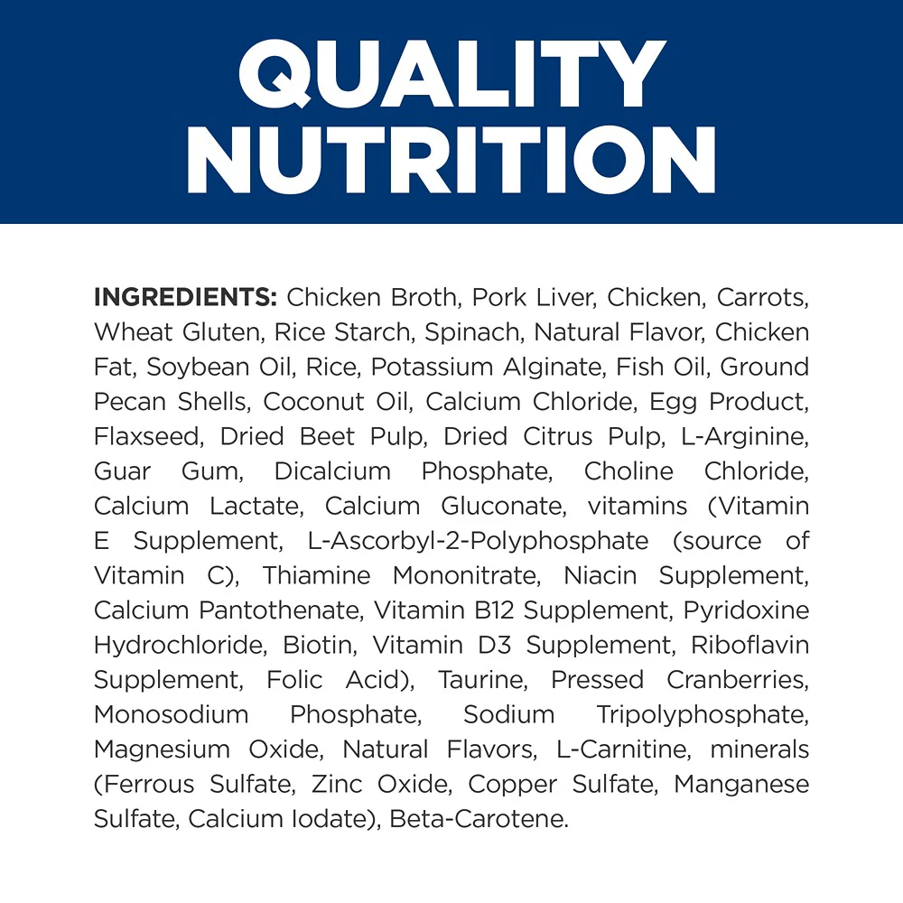 Hill's Prescription Diet ONC Care Chicken & Vegetable Wet Cat Food - Image 4