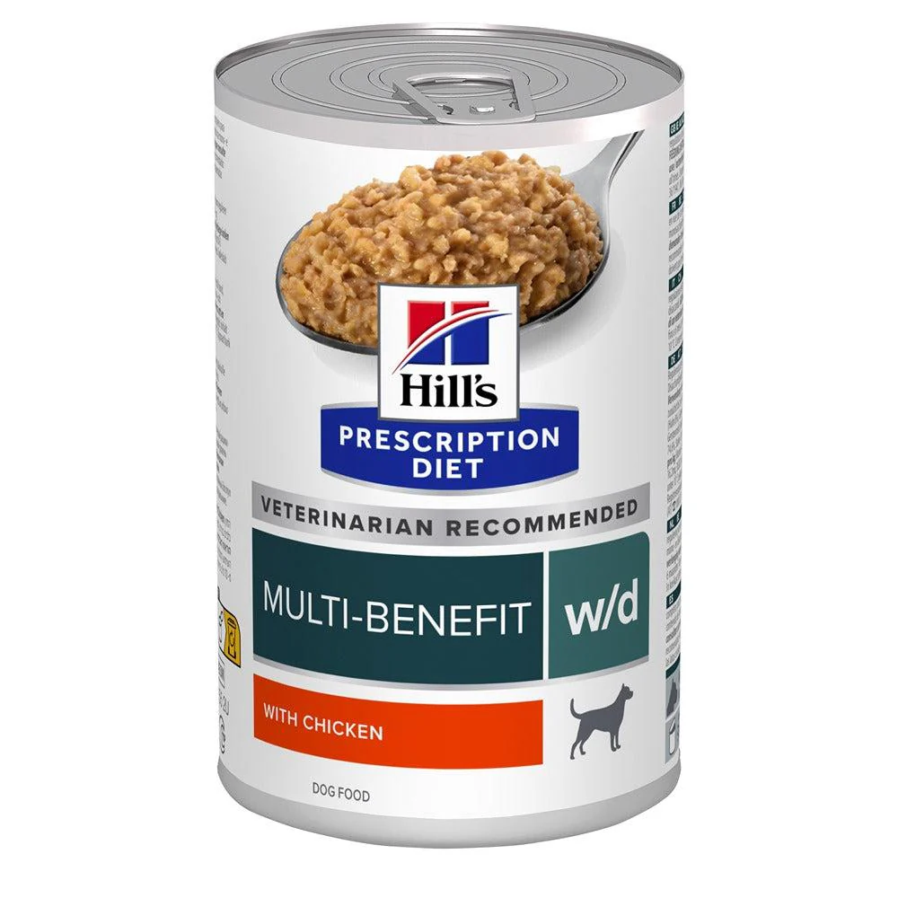 Hill's Prescription Diet W/D Multi-Benefit Chicken Wet Dog Food - Image 16