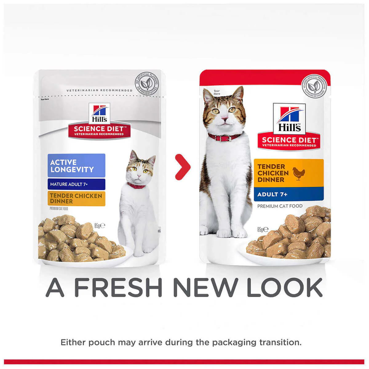 Hill's Science Diet 7+ Adult Chicken Pouches Wet Cat Food - Image 4