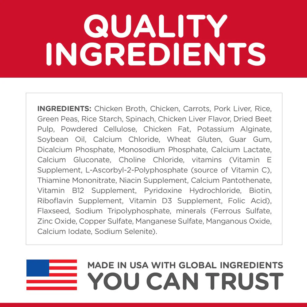 Hill's Science Diet Adult 7+ Healthy Cuisine Chicken & Carrots Stew Wet Dog Food Can - Image 14