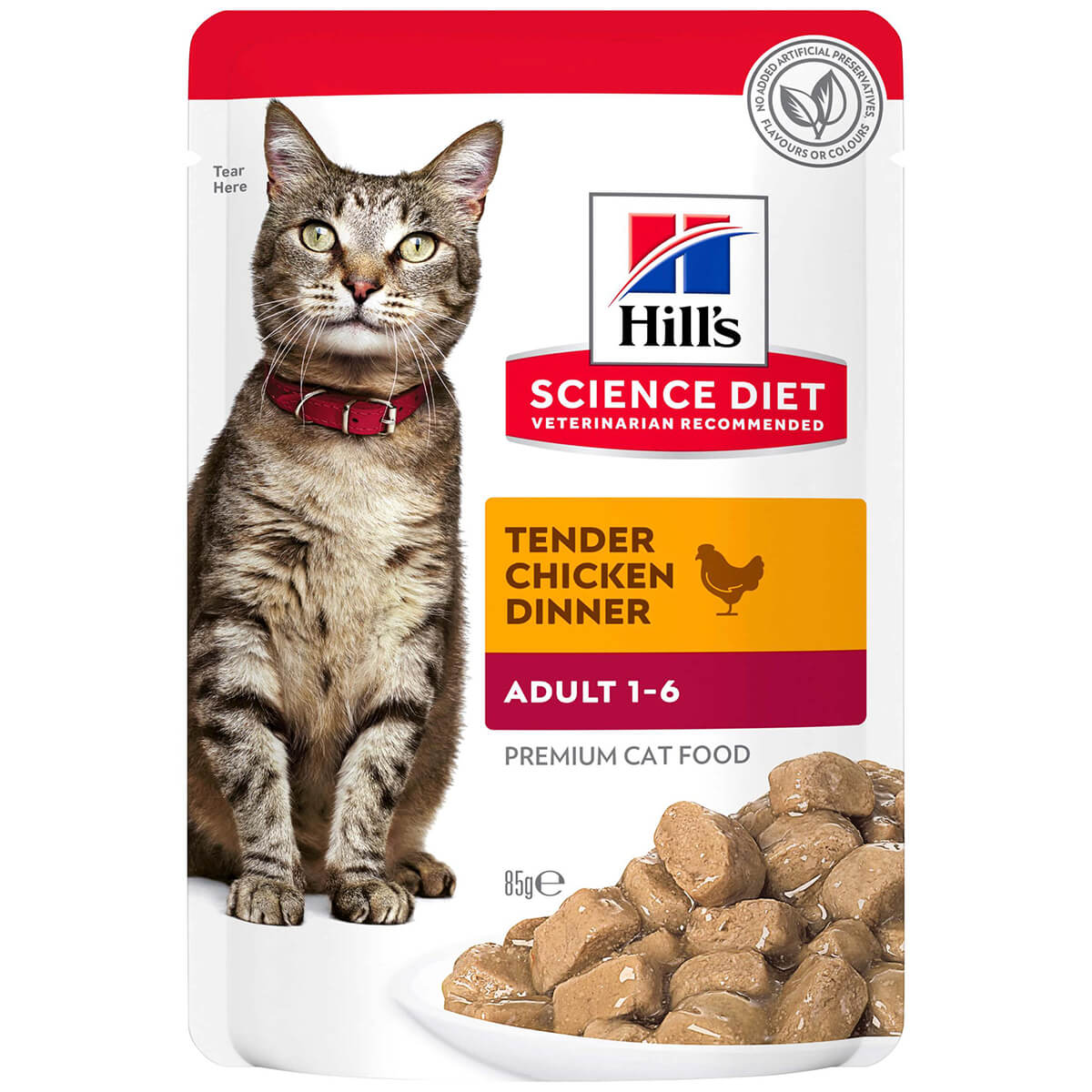 Hill's Science Diet Adult Chicken Pouches Wet Cat Food