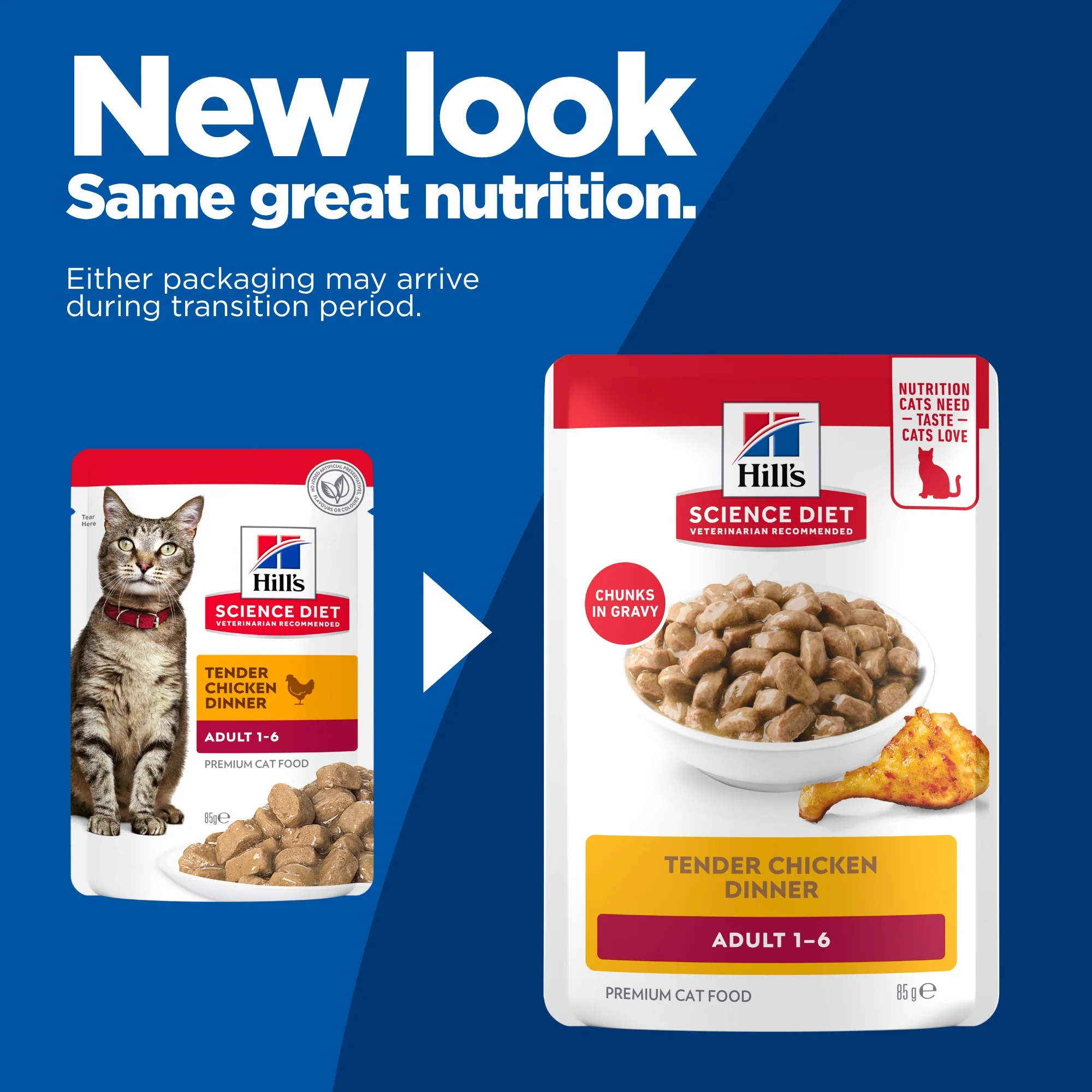 Hill's Science Diet Adult Chicken Pouches Wet Cat Food - Image 13