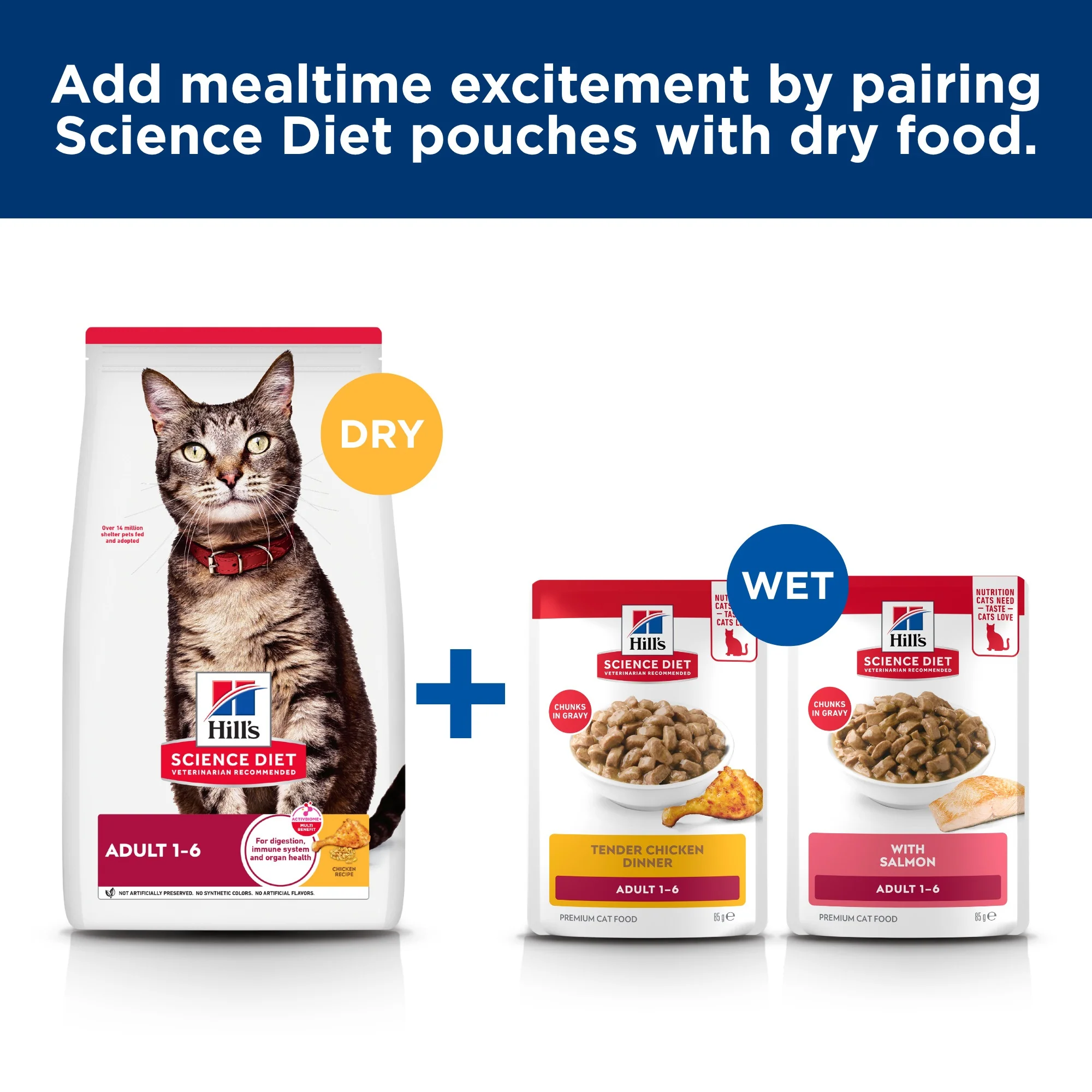 Hill's Science Diet Adult Chicken Pouches Wet Cat Food - Image 19