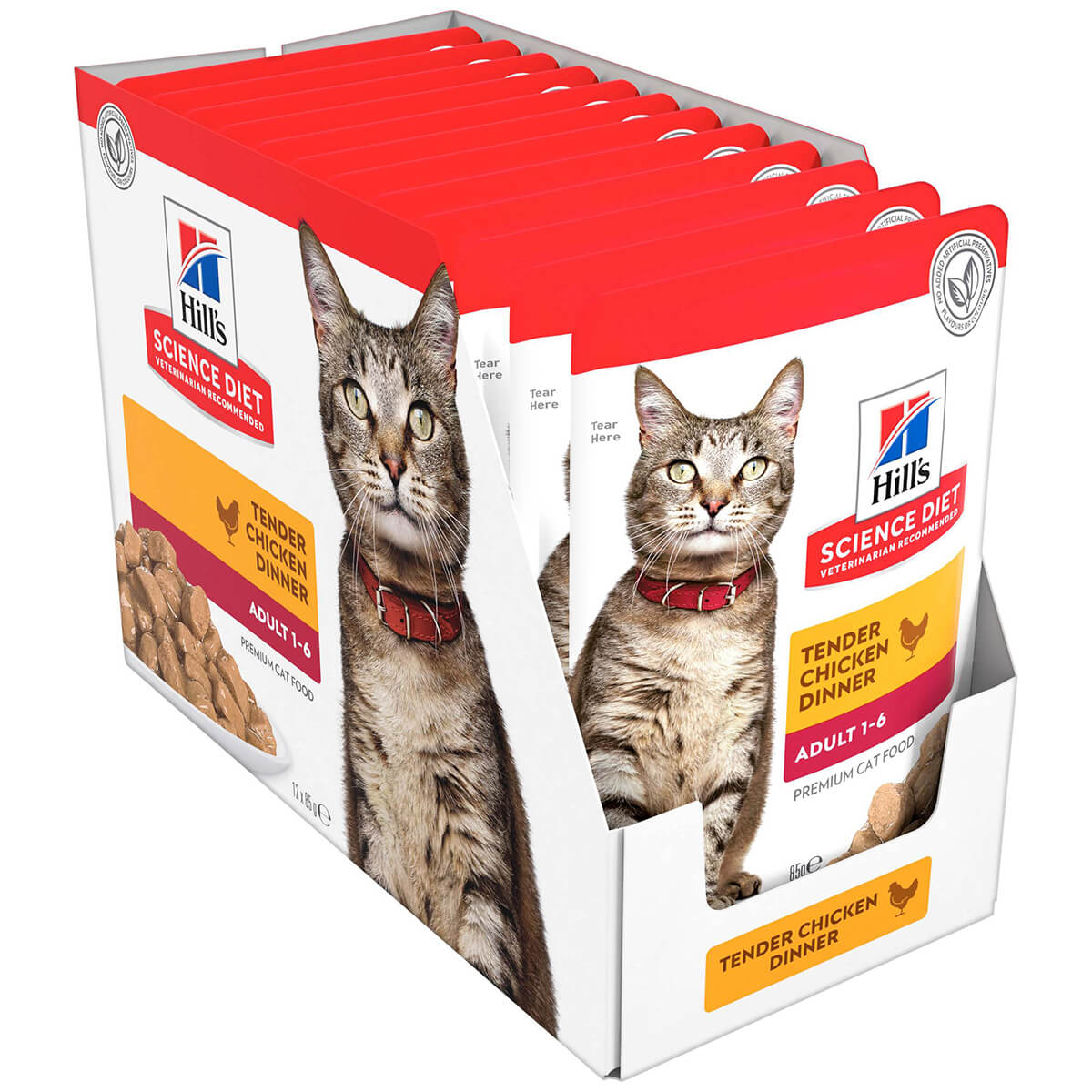 Hill's Science Diet Adult Chicken Pouches Wet Cat Food - Image 4