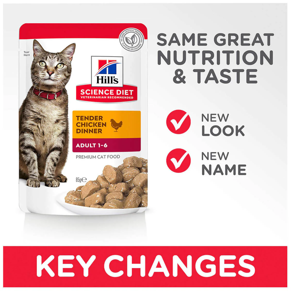 Hill's Science Diet Adult Chicken Pouches Wet Cat Food - Image 5