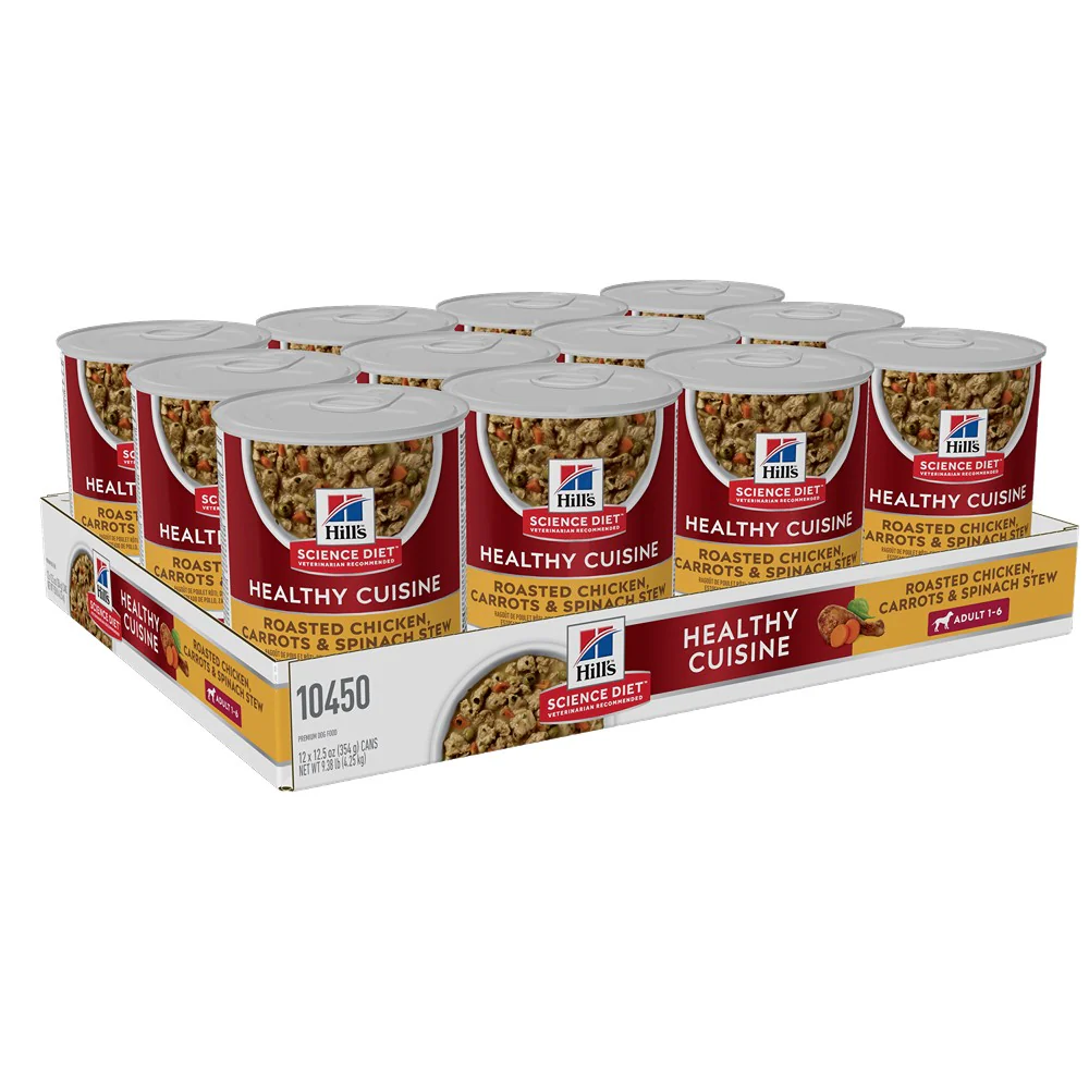 Hills Science Diet Adult Healthy Cuisine Chicken & Carrot Stew Canned Wet Dog Food - Image 10