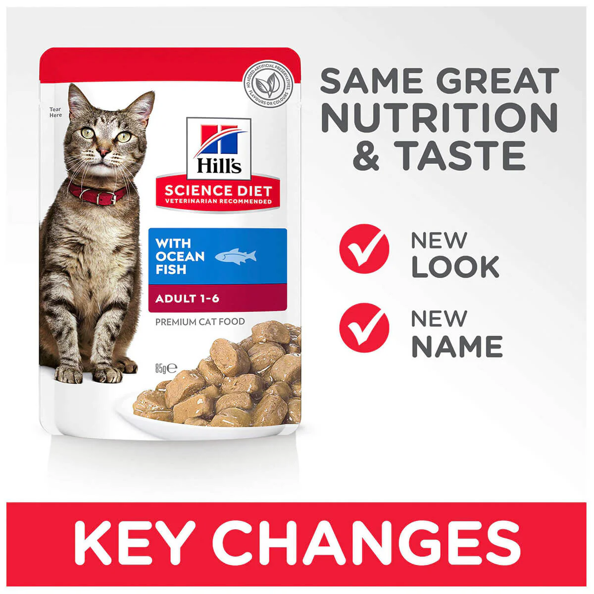 Hill's Science Diet Adult Ocean Fish Pouches Wet Cat Food - Image 10