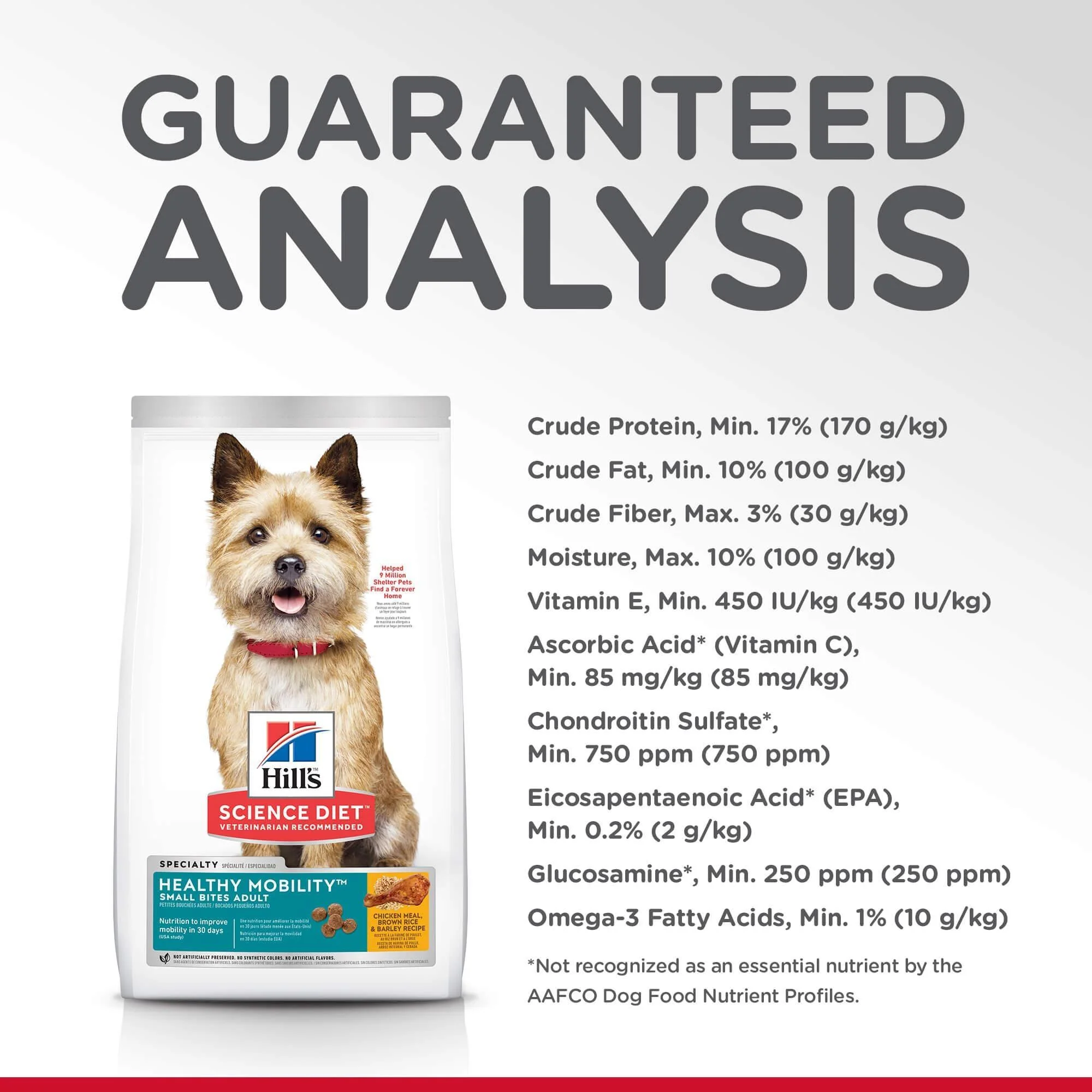 Hill's Science Diet Healthy Mobility Small Bites Adult Chicken Dry Dog Food - Image 12