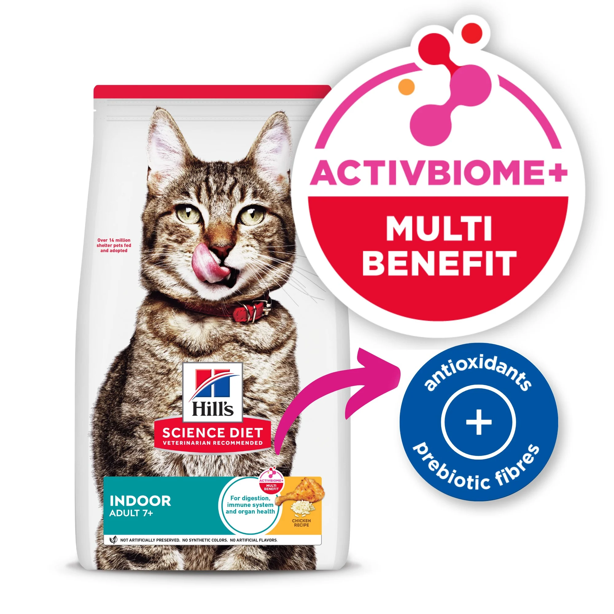 Hill's Science Diet Indoor 7+ Adult Dry Cat Food - Image 9