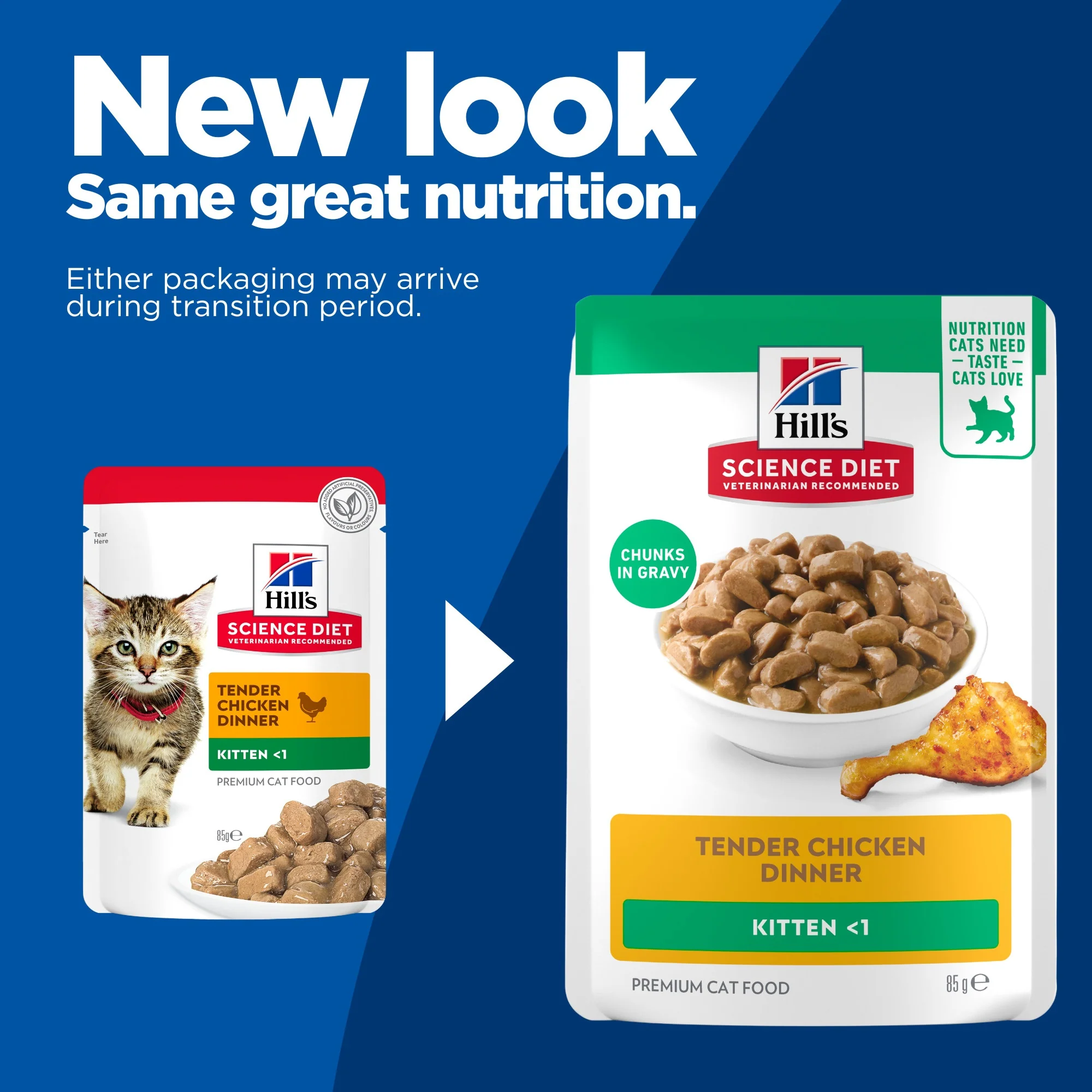 Hill's Science Diet Kitten Chicken Pouches Wet Cat Food - Image 13