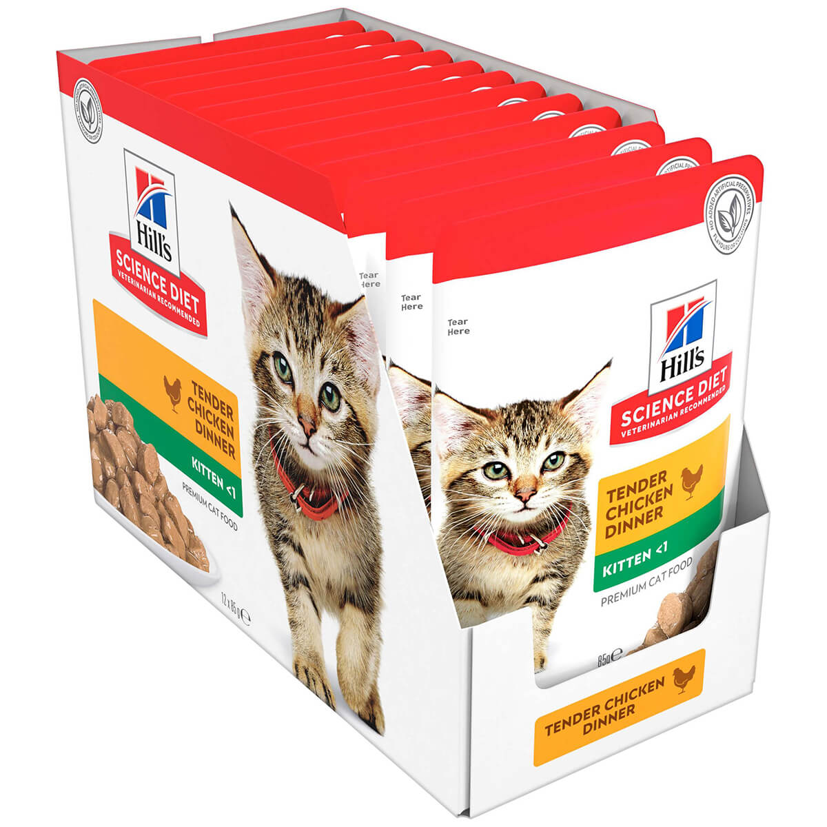 Hill's Science Diet Kitten Chicken Pouches Wet Cat Food - Image 4