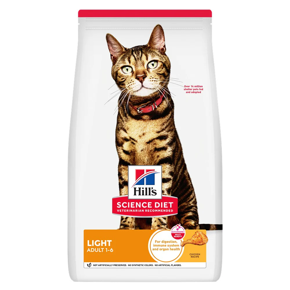 Hill's Science Diet Light Adult Chicken Dry Cat Food - Image 13
