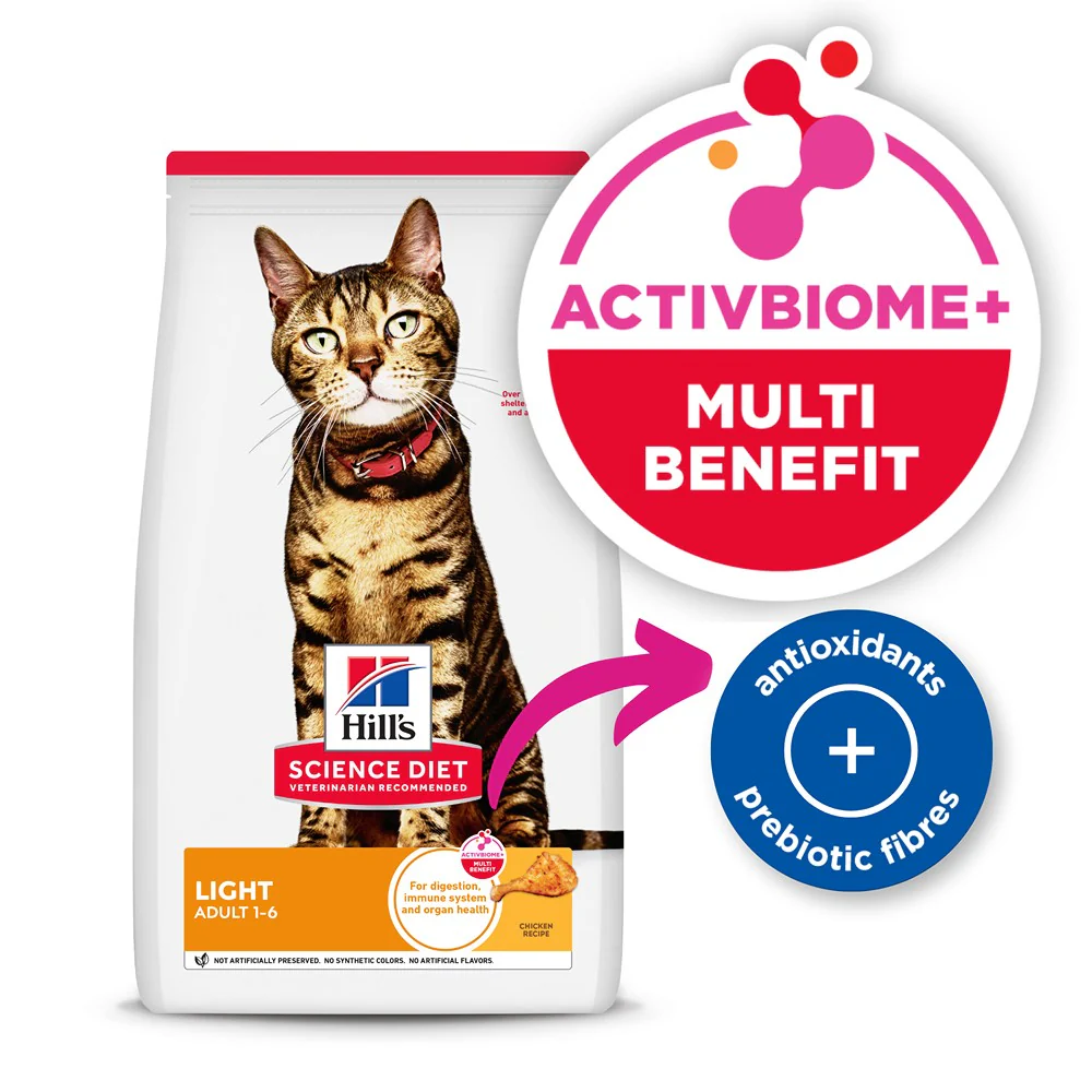 Hill's Science Diet Light Adult Chicken Dry Cat Food - Image 18