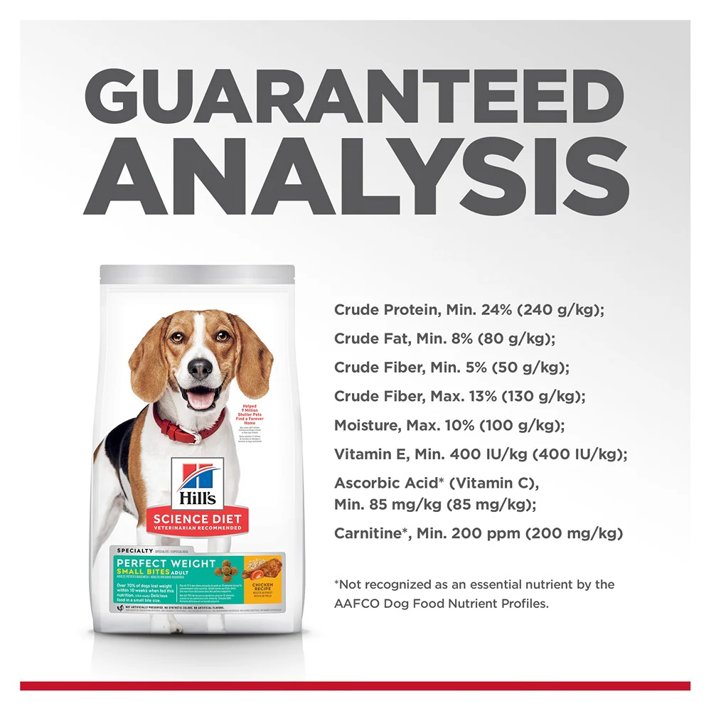 Hill's Science Diet Perfect Weight Adult Small Bites Dry Dog Food - Image 6