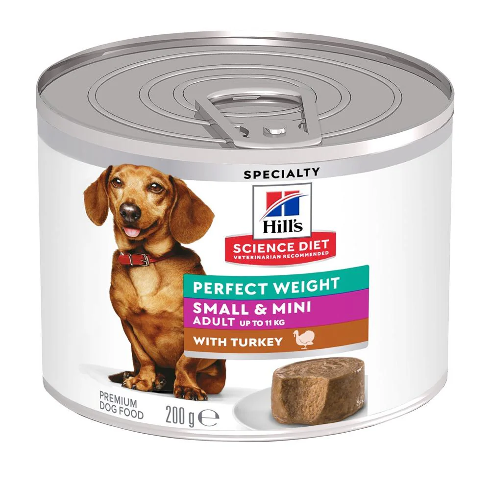 Hill's Science Diet Perfect Weight Small & Mini with Turkey Canned Dog Food